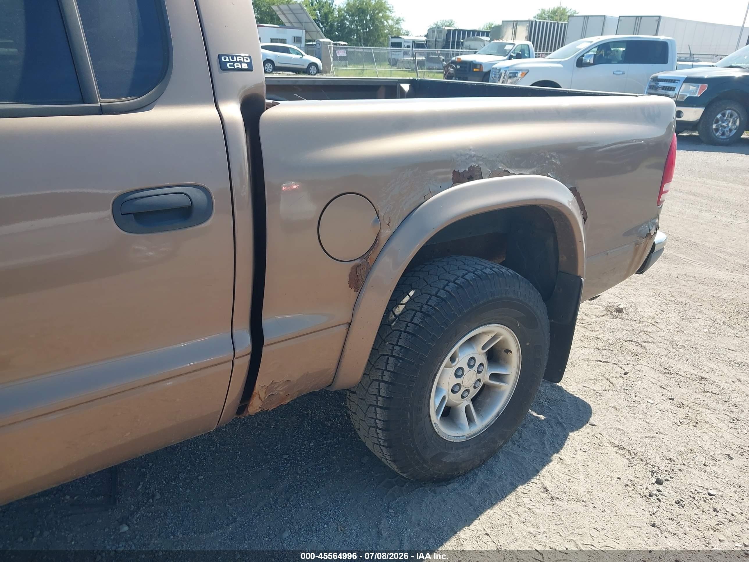 2000 Dodge Dakota Slt/sport Коричневый vin: 1B7GG2AN9YS698141