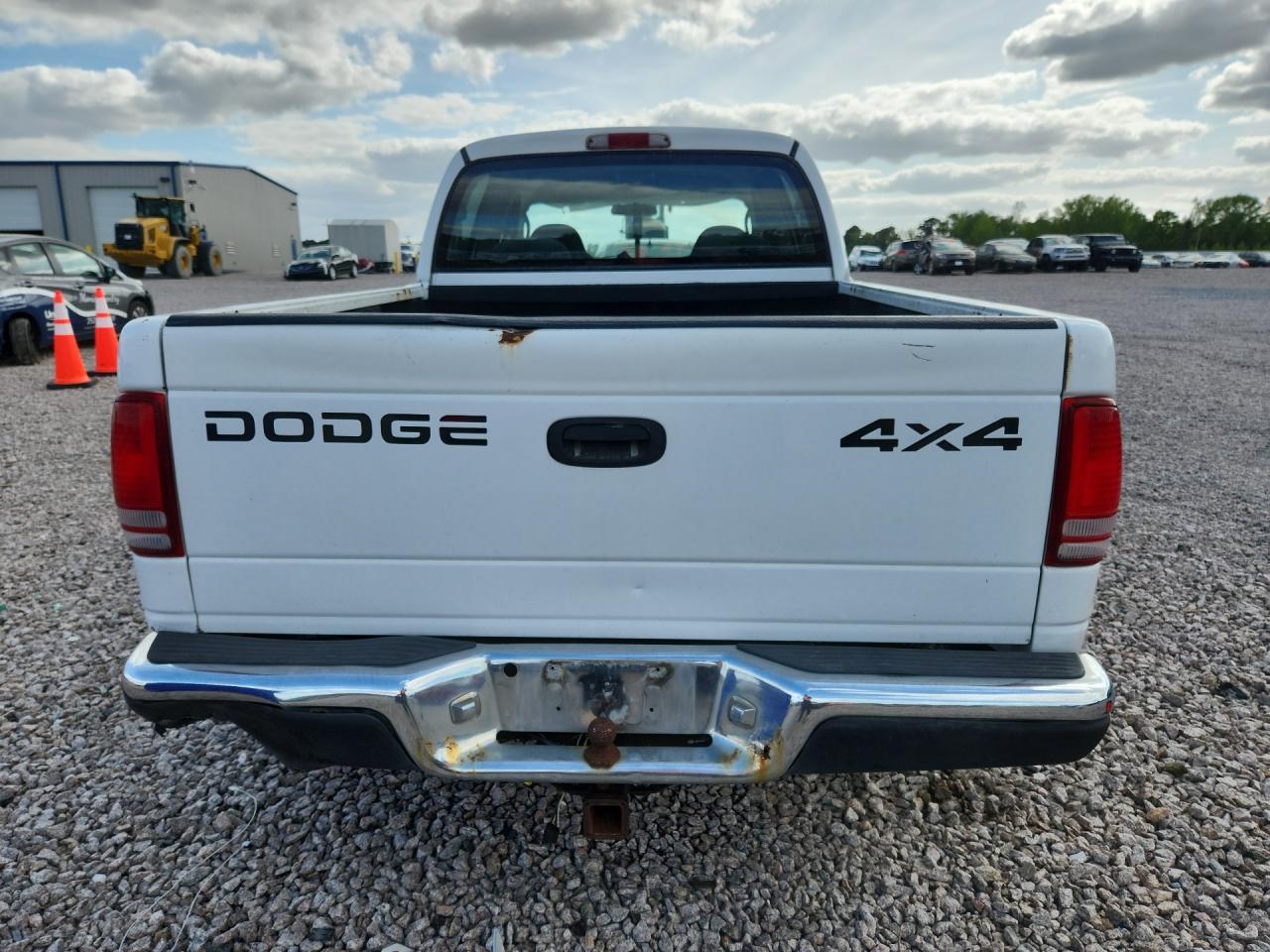 2001 Dodge Dakota Quad White vin: 1B7GG2ANX1S113430