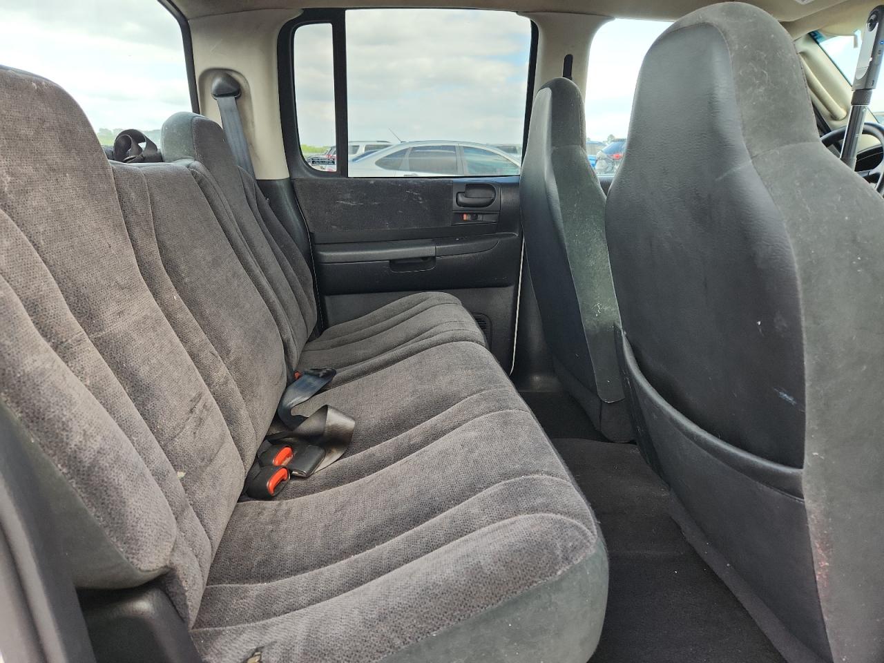 2001 Dodge Dakota Quad White vin: 1B7GG2ANX1S113430