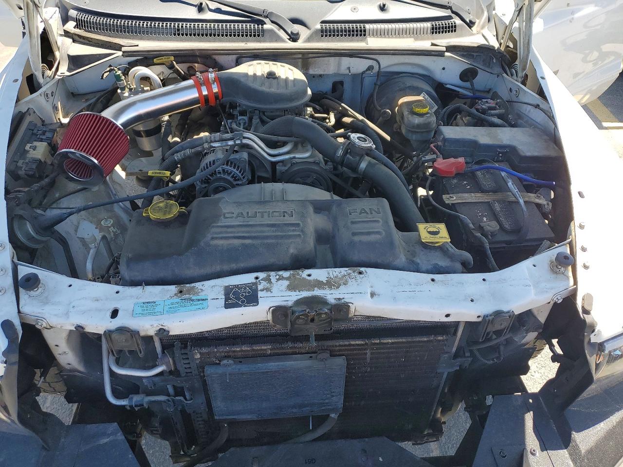 2001 Dodge Dakota Quad White vin: 1B7GG2AX71S163512