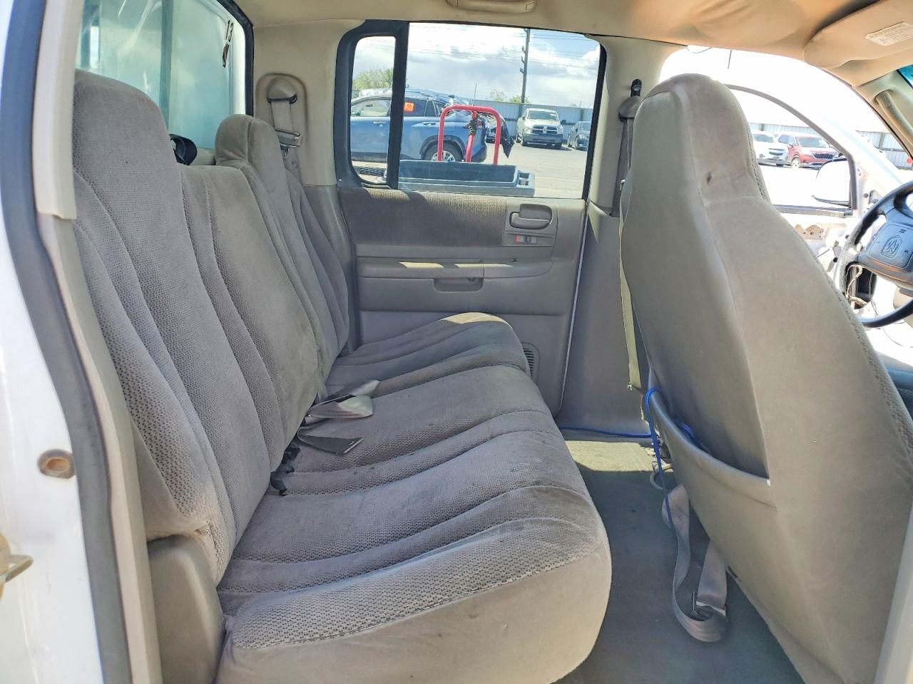 2001 Dodge Dakota Quad White vin: 1B7GG2AX71S163512