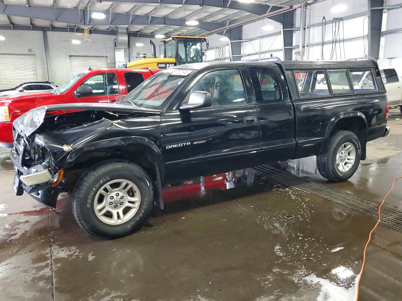 2002 Dodge Dakota Sport Черный vin: 1B7GG32N12S696833