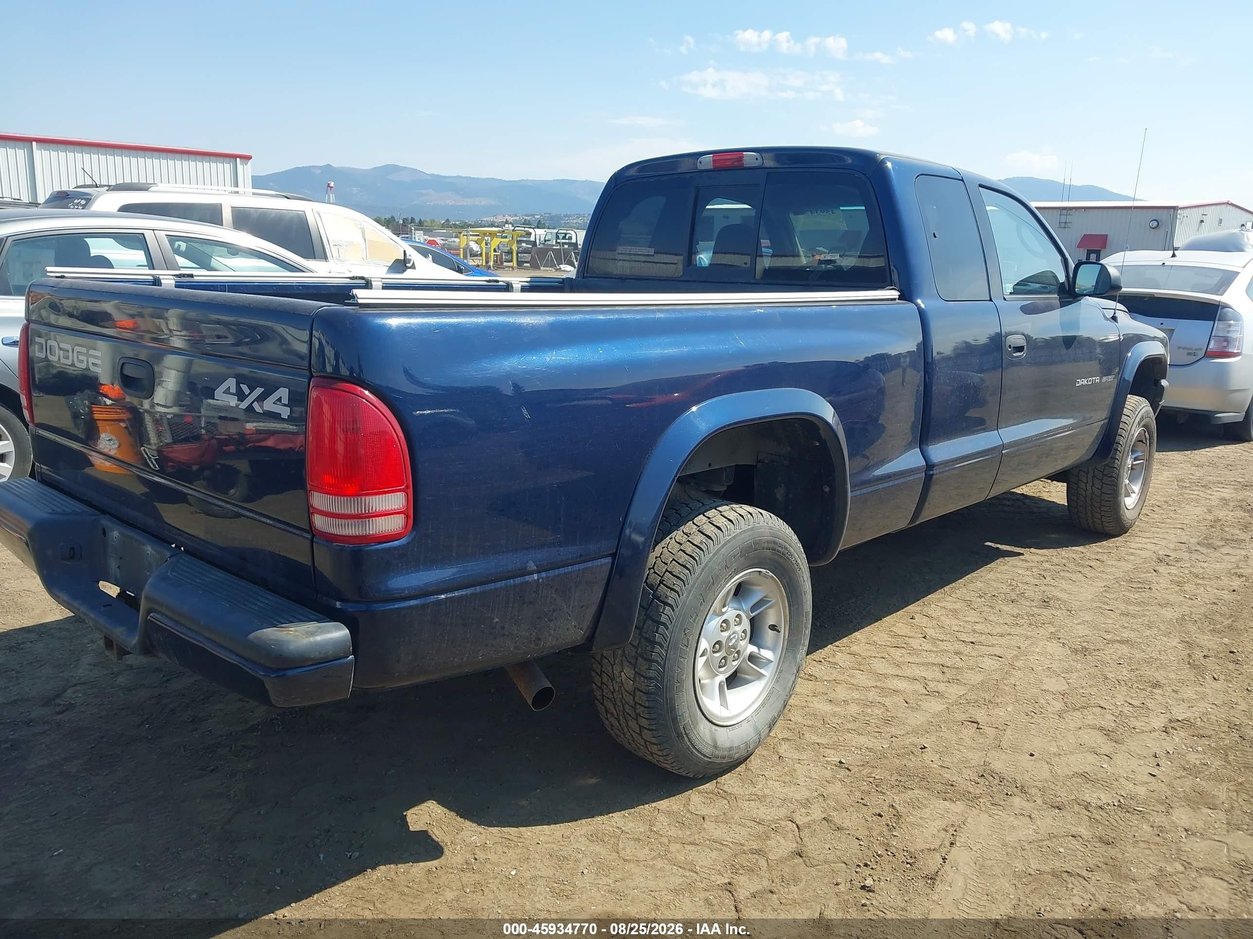 2002 Dodge Dakota Sport Dark Blue vin: 1B7GG32N22S713784