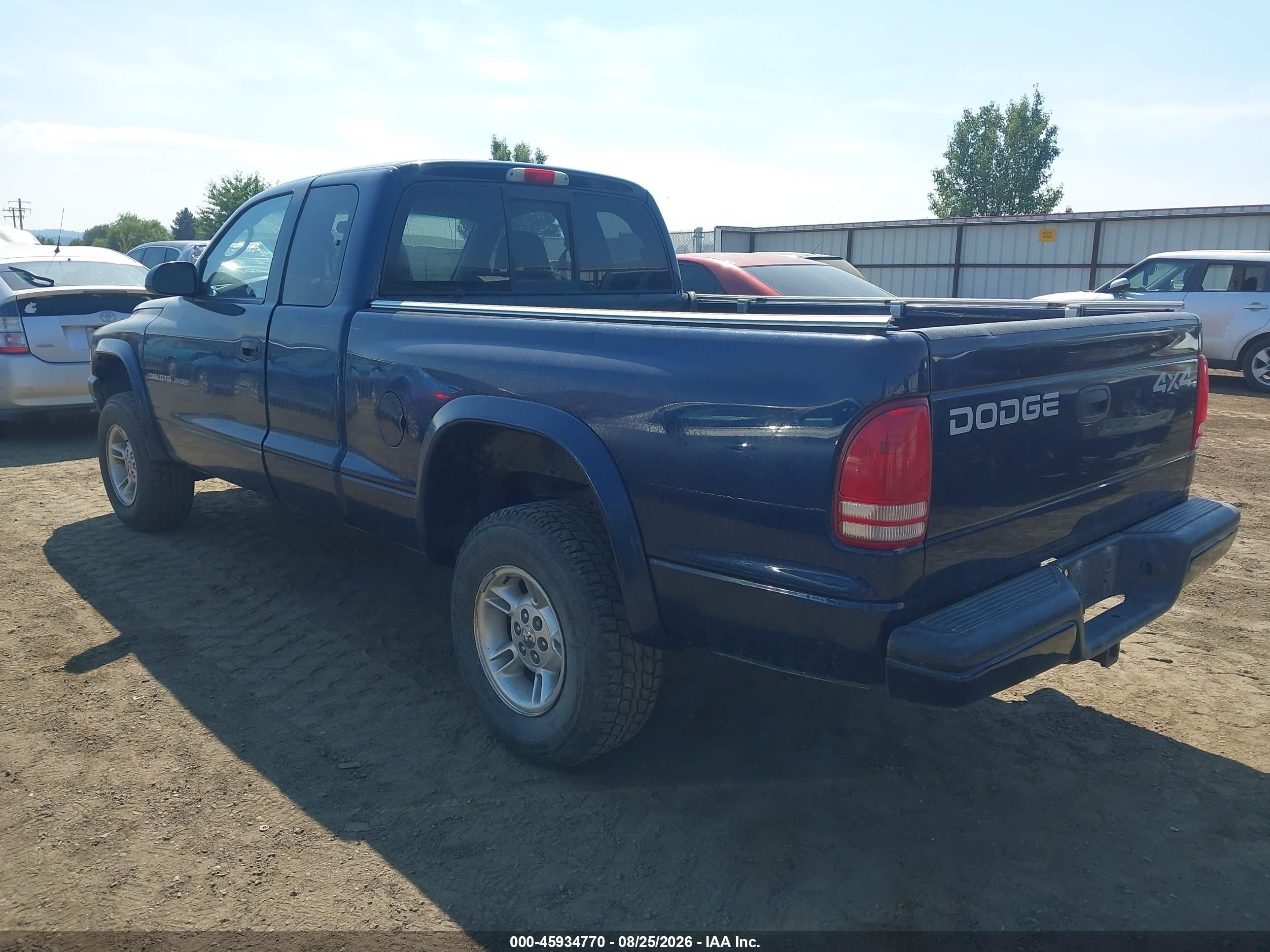 2002 Dodge Dakota Sport Dark Blue vin: 1B7GG32N22S713784