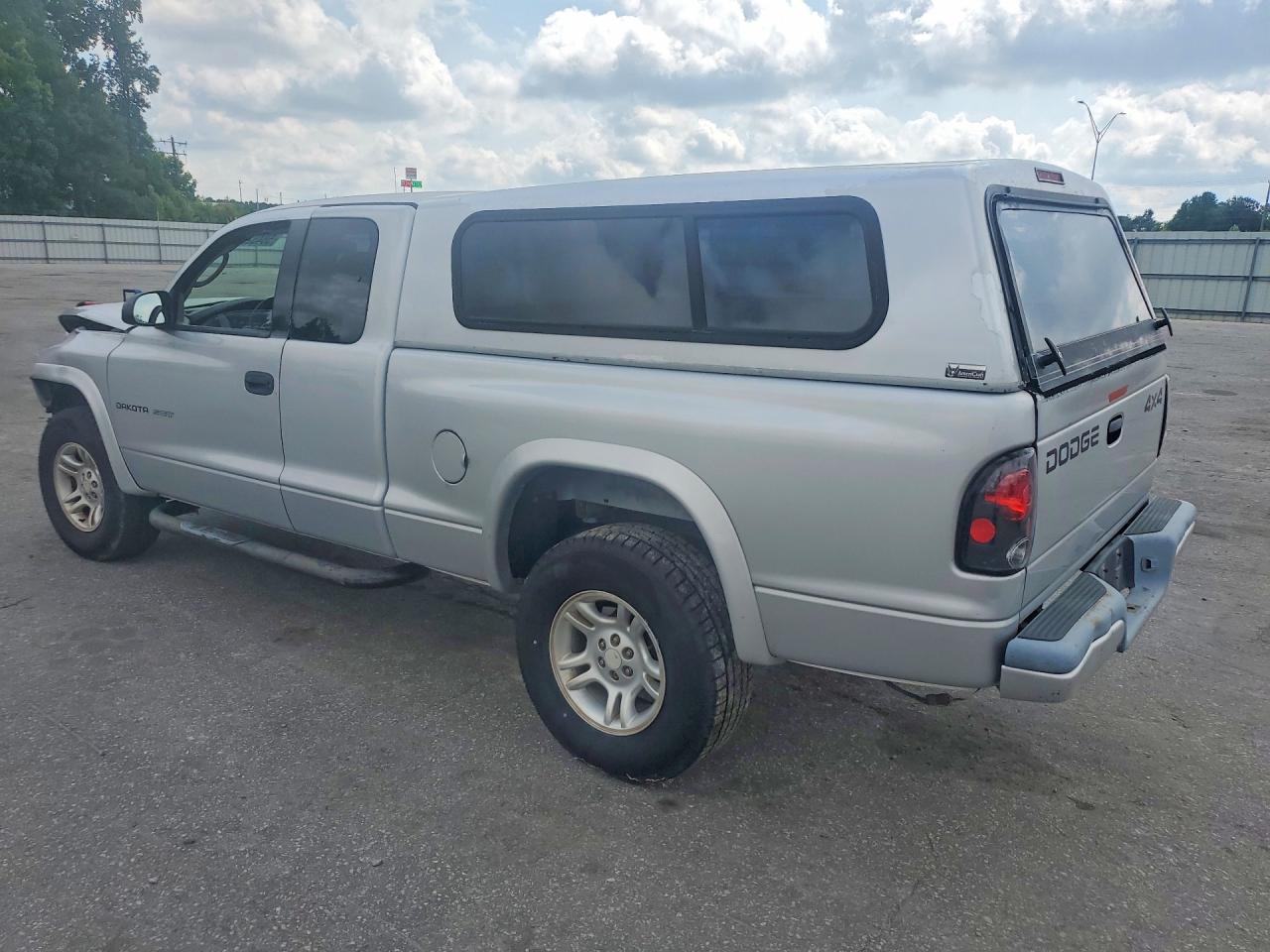 2002 Dodge Dakota Sport Gray vin: 1B7GG32N32S522665