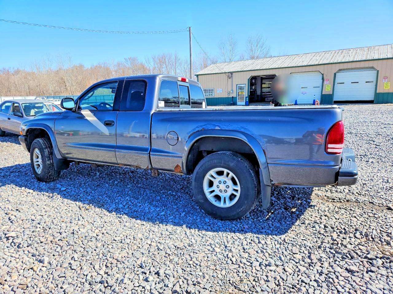 2002 Dodge Dakota Sport Gray vin: 1B7GG32N42S509018
