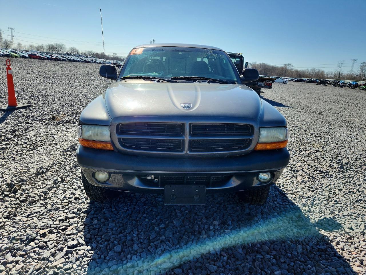 2002 Dodge Dakota Sport Gray vin: 1B7GG32N42S509018