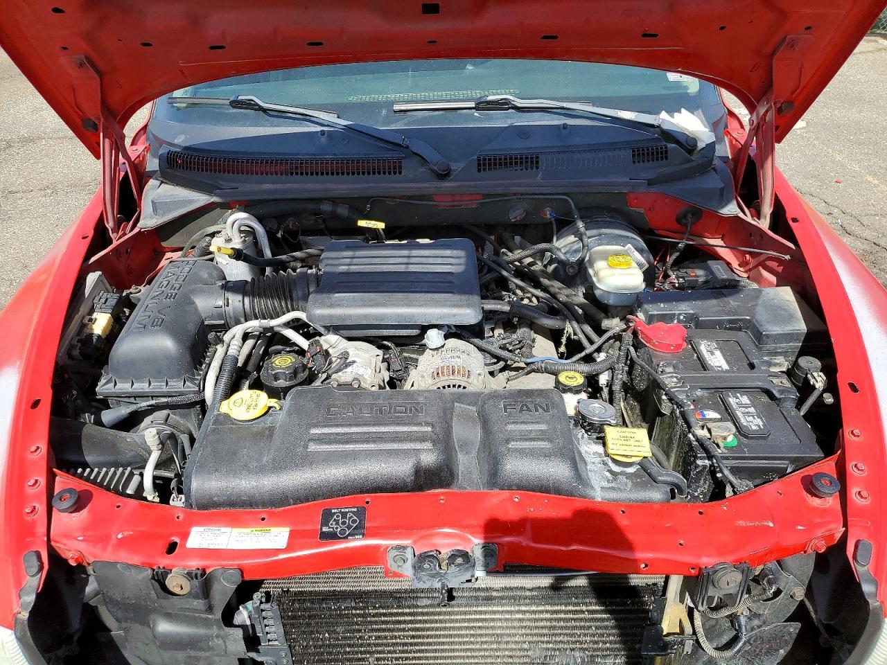 2002 Dodge Dakota Sport Red vin: 1B7GG32N72S509269