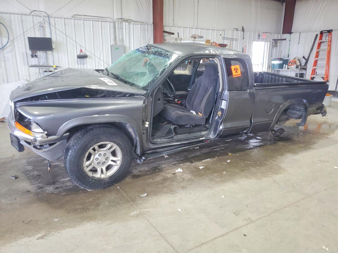 2002 Dodge Dakota Slt Charcoal vin: 1B7GG42N22S720904