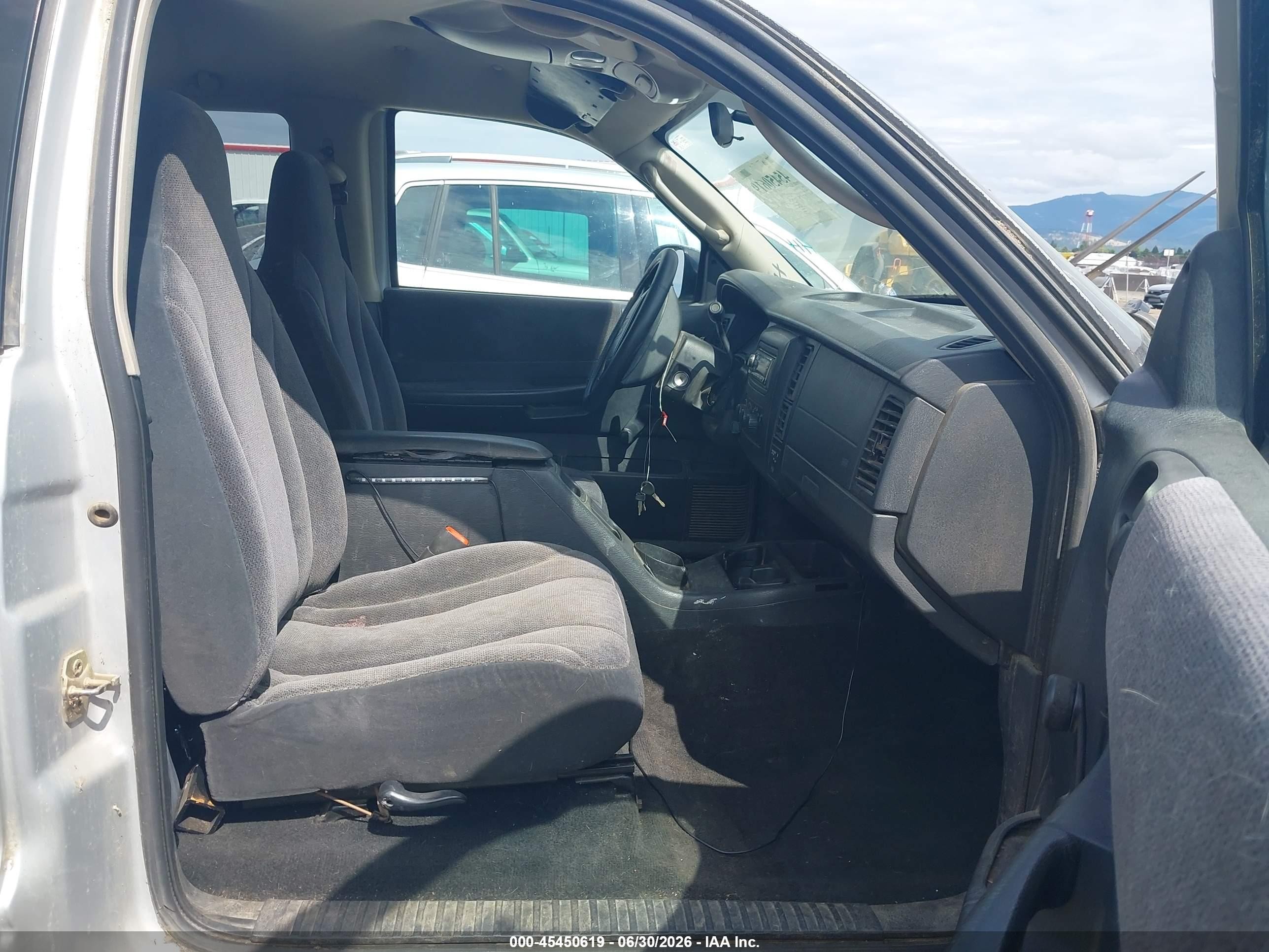 2002 Dodge Dakota Slt Silver vin: 1B7GG42N72S563810