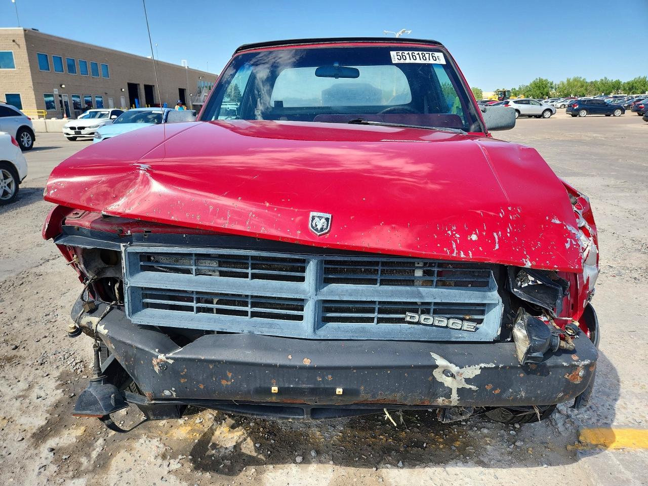 1989 Dodge Dakota Sport Красный vin: 1B7GG69X5KS164669
