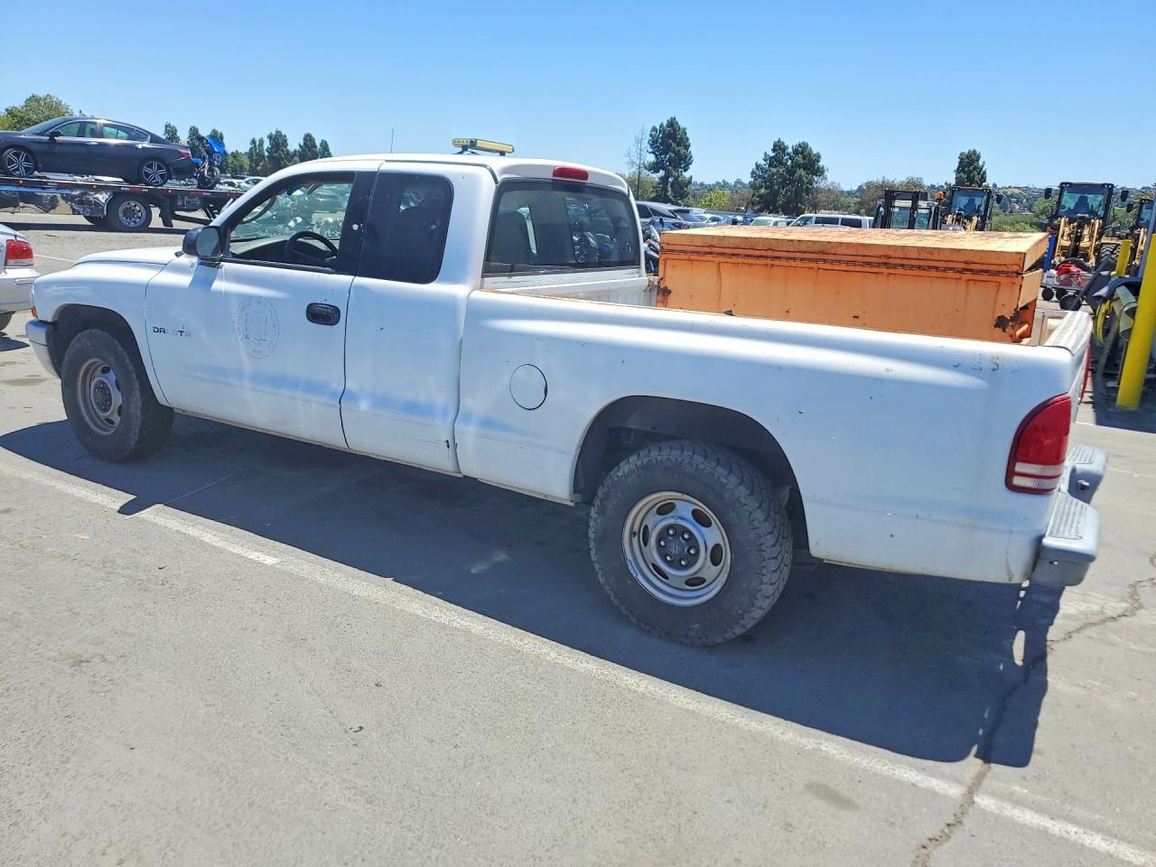 2002 Dodge Dakota Base White vin: 1B7GL12X22S701510