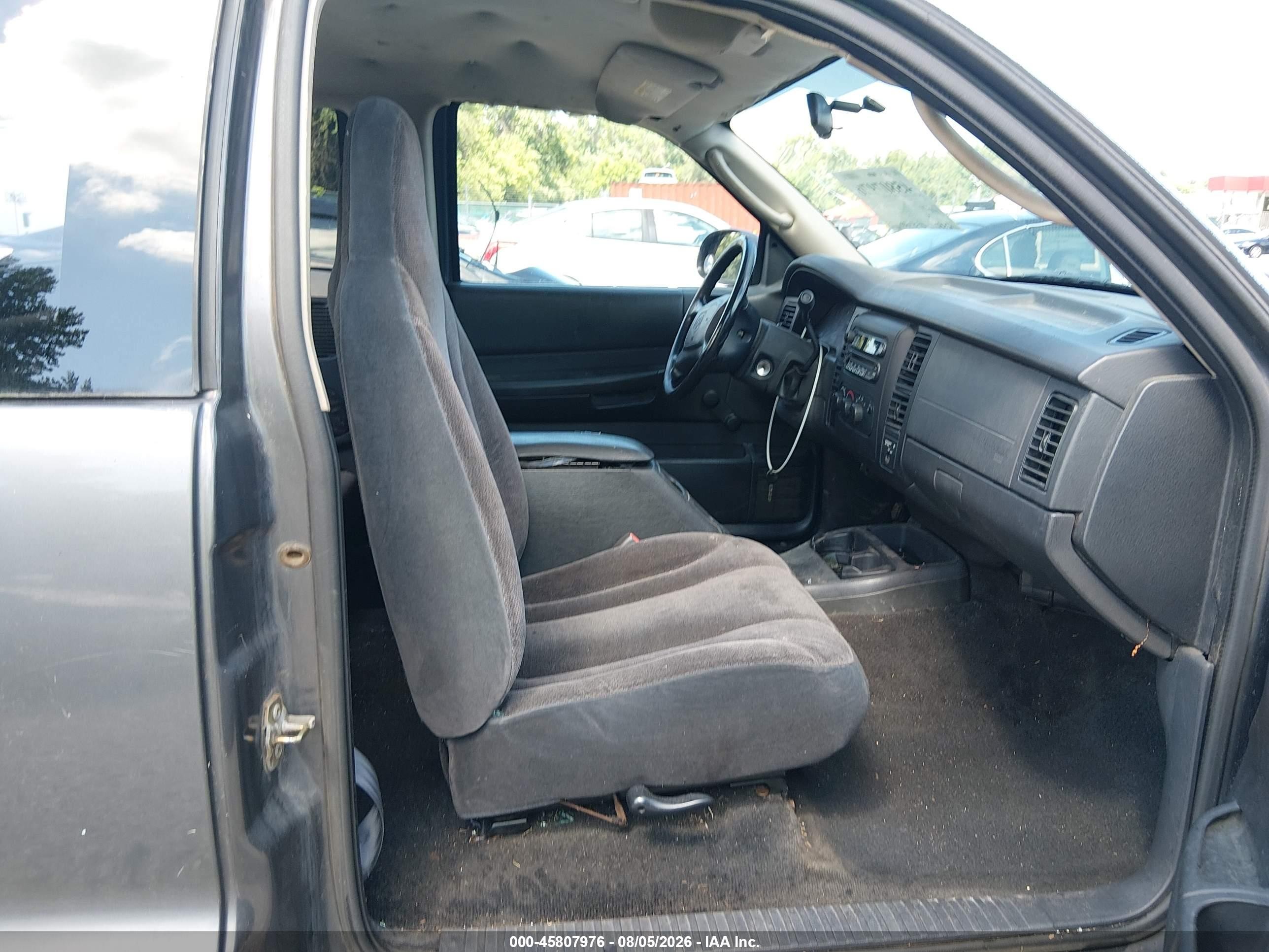 2002 Dodge Dakota   Gray vin: 1B7GL12X32S598601