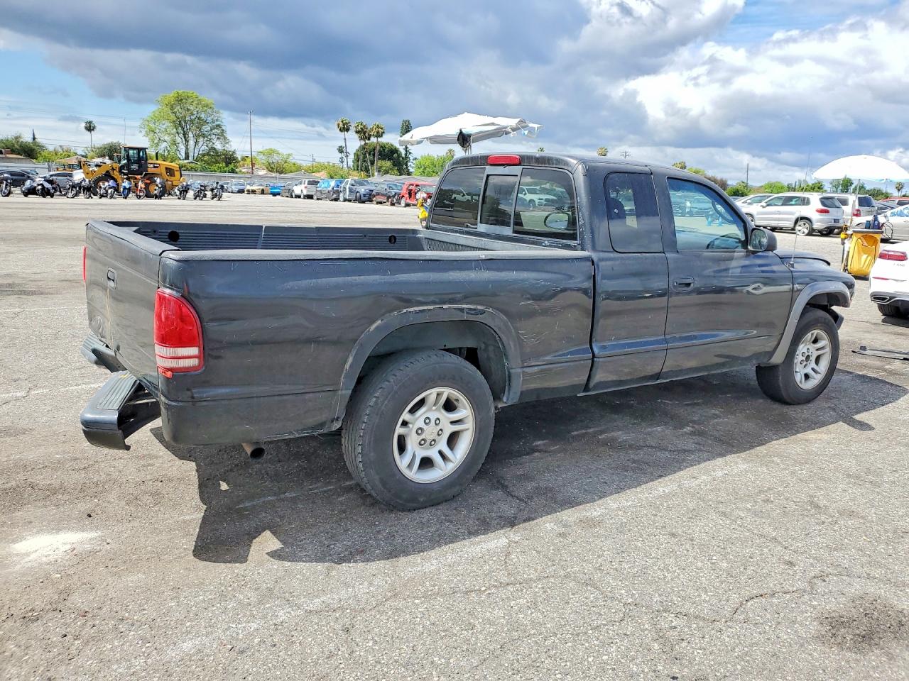 2002 Dodge Dakota Base Black vin: 1B7GL12X32S710832