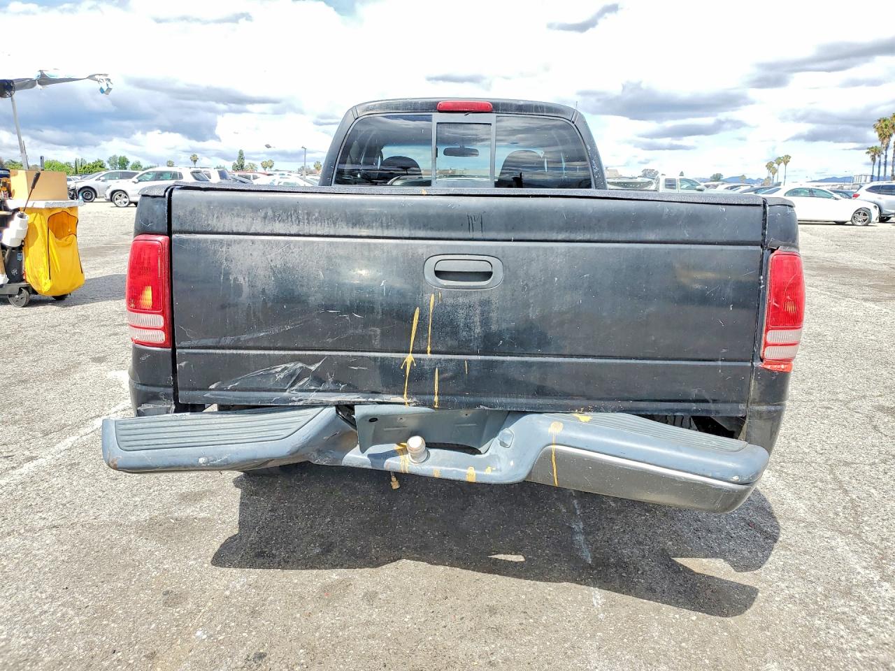 2002 Dodge Dakota Base Black vin: 1B7GL12X32S710832