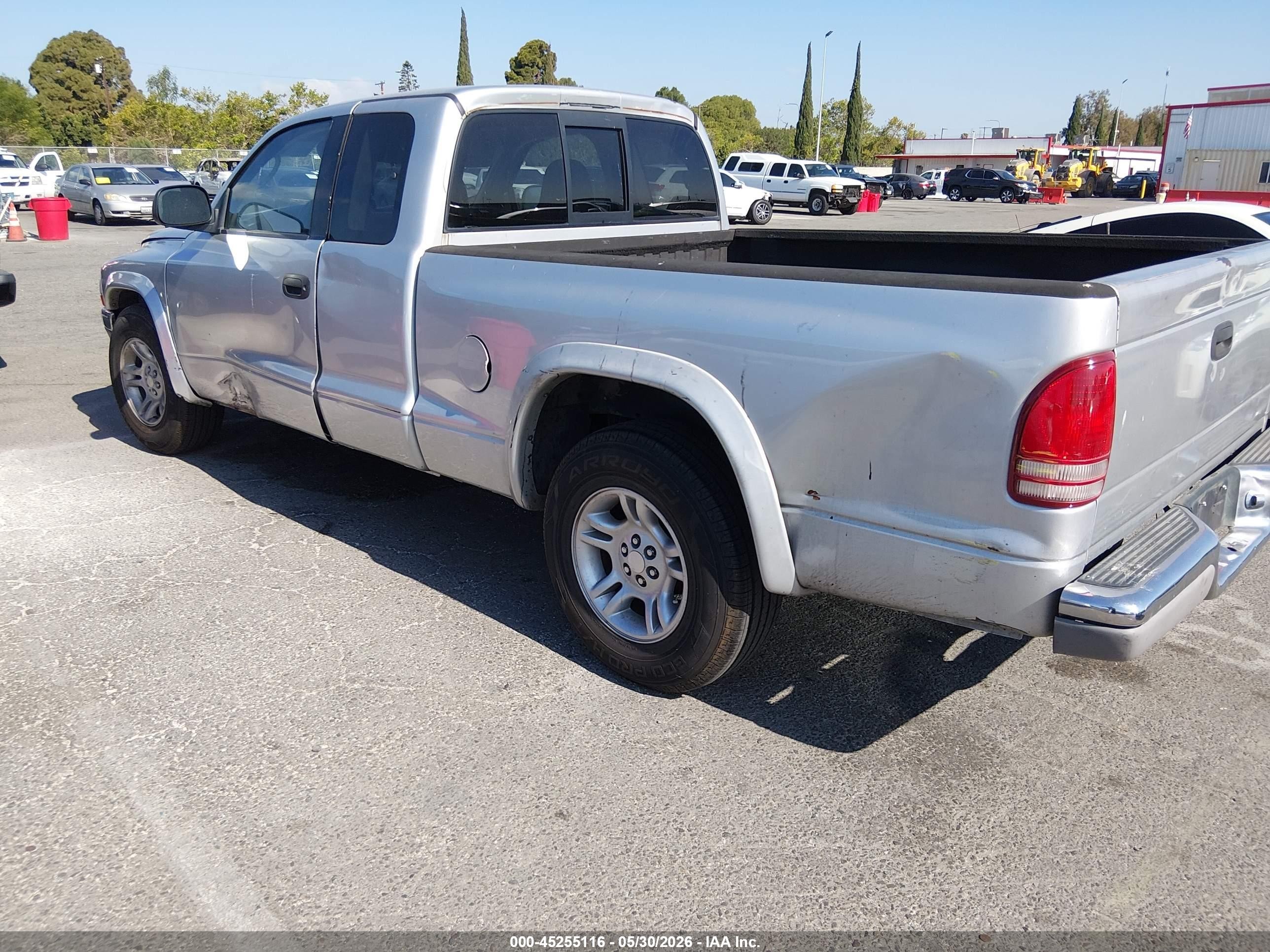 2001 Dodge Dakota Slt/sport Silver vin: 1B7GL22N31S168229