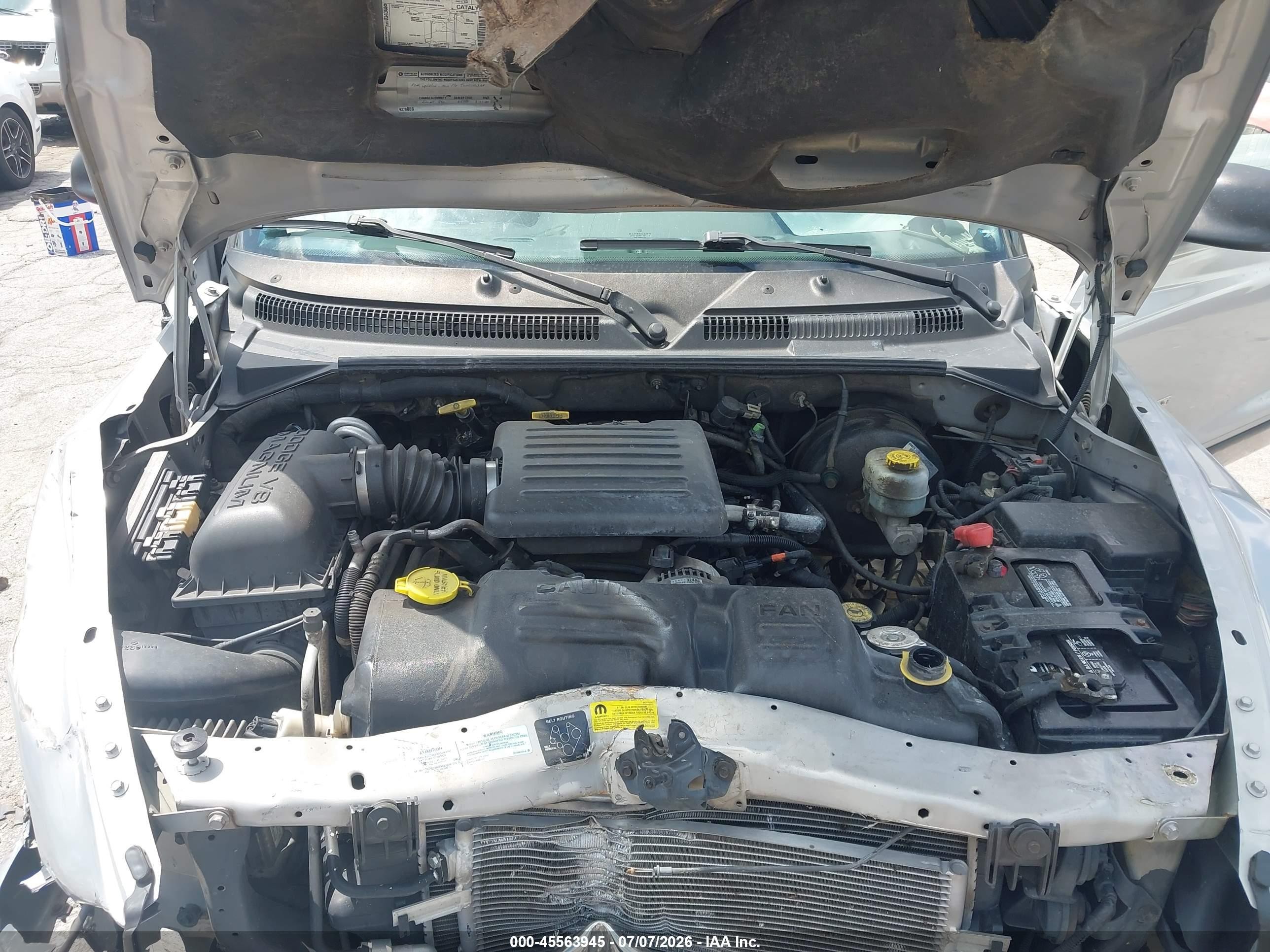 2000 Dodge Dakota Slt/sport Silver vin: 1B7GL22N8YS525852
