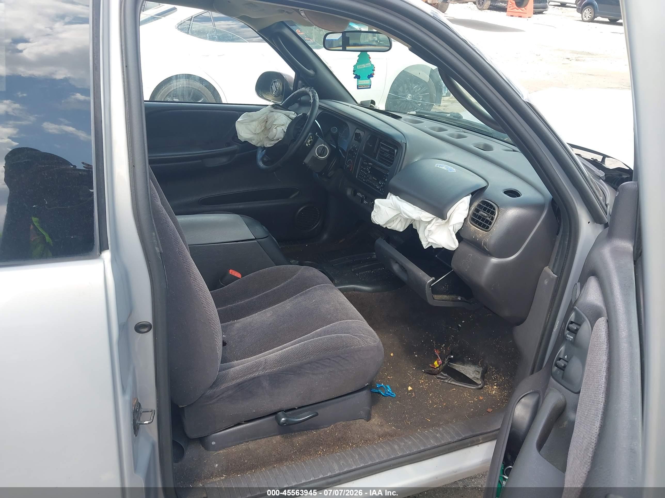 2000 Dodge Dakota Slt/sport Silver vin: 1B7GL22N8YS525852