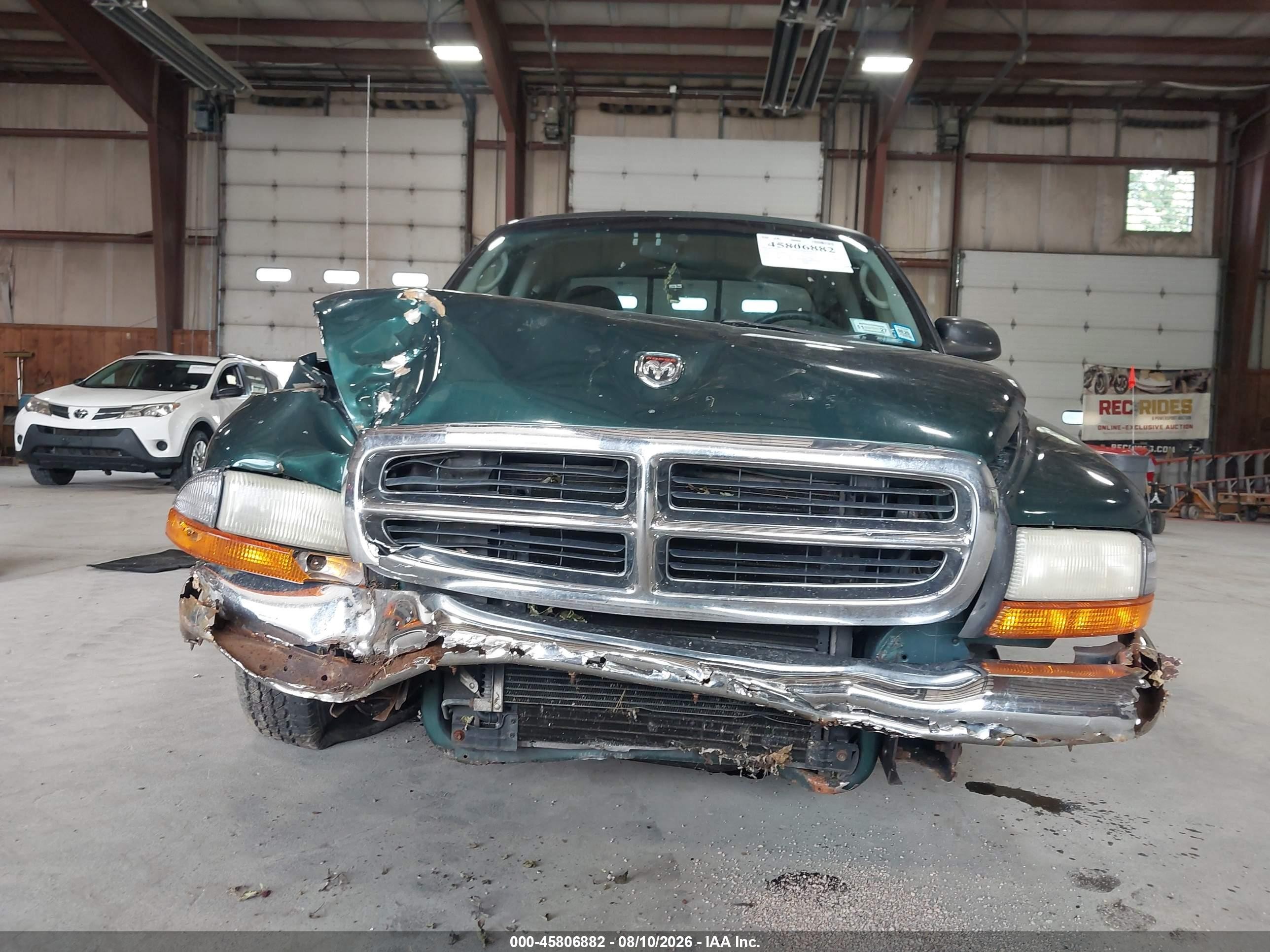 2001 Dodge Dakota Slt/sport Green vin: 1B7GL22N91S344815