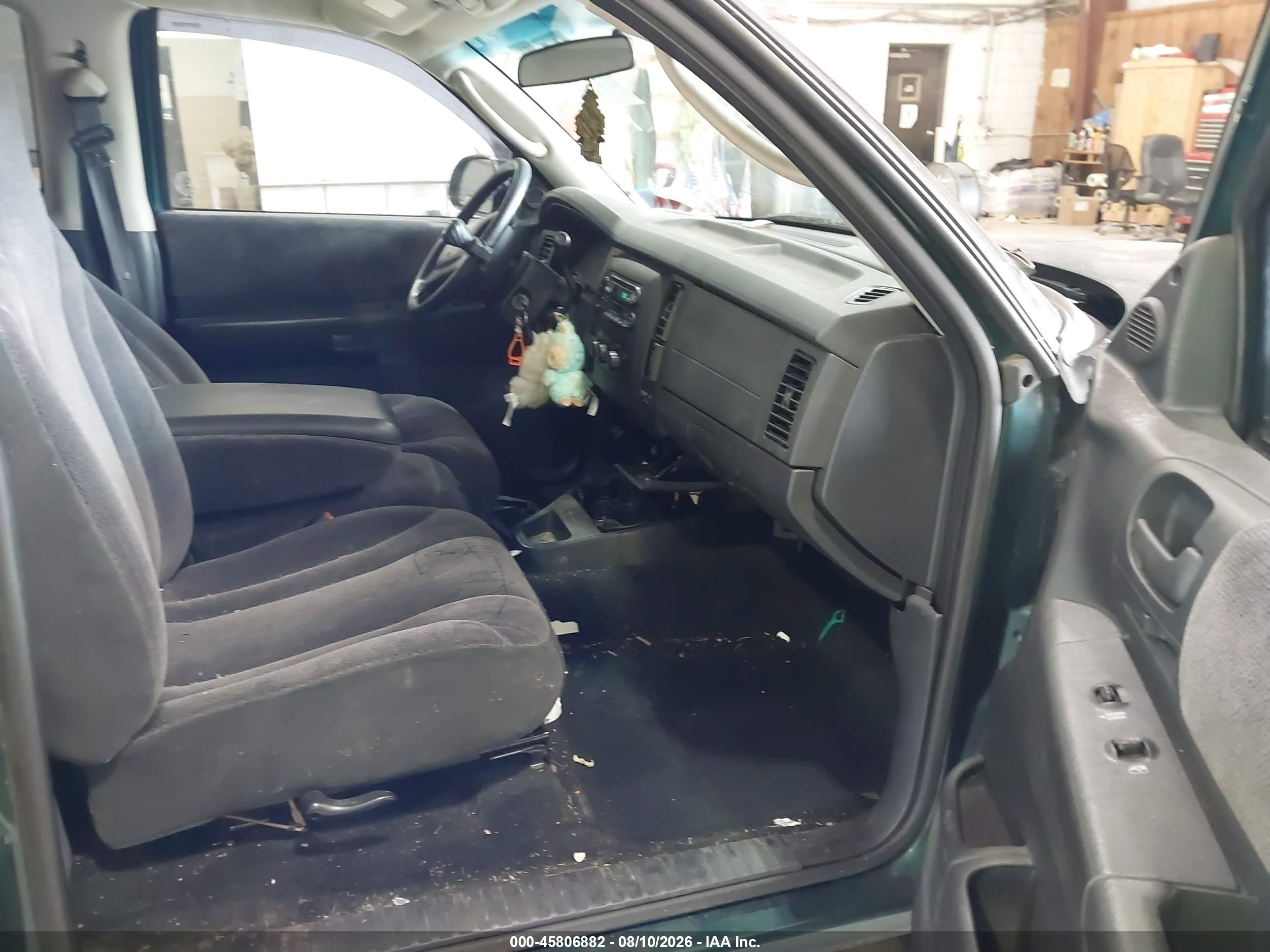 2001 Dodge Dakota Slt/sport Green vin: 1B7GL22N91S344815