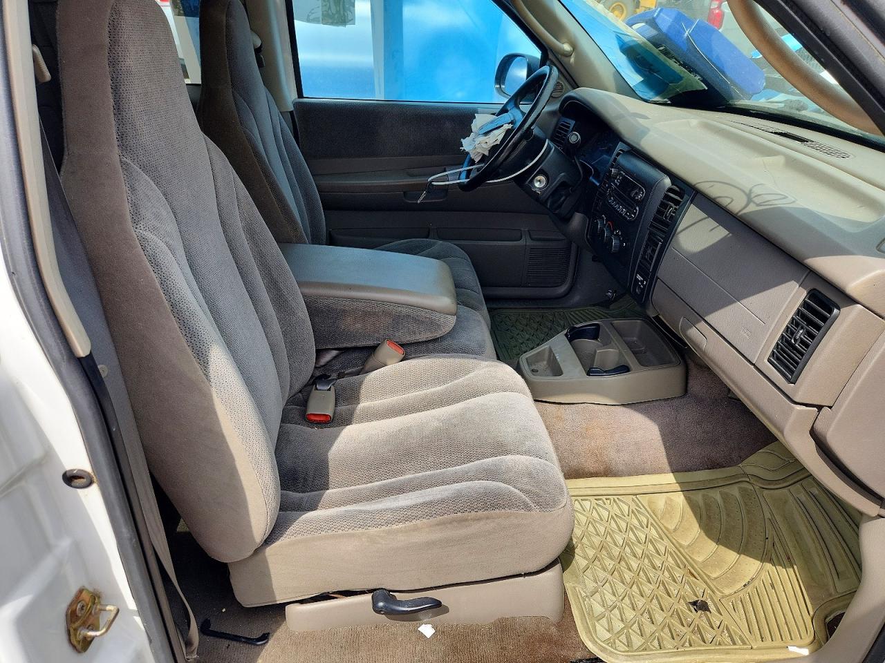 2001 Dodge Dakota Белый vin: 1B7GL22NX1S278680