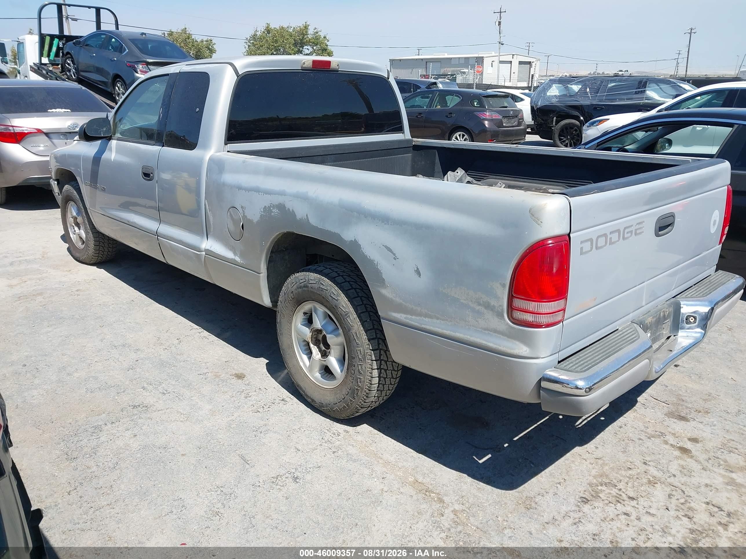 1998 Dodge Dakota Slt/sport Silver vin: 1B7GL22X0WS503102