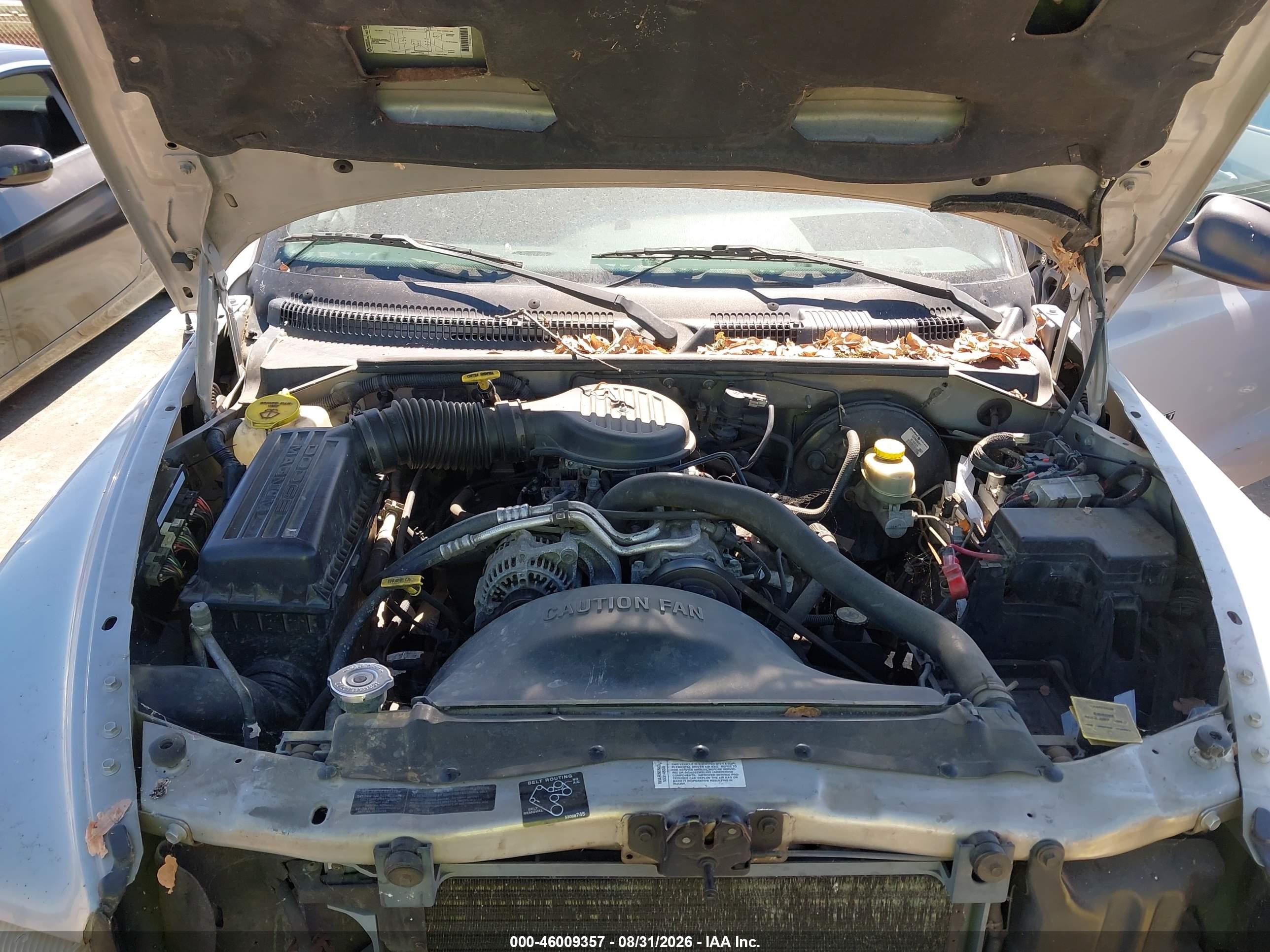 1998 Dodge Dakota Slt/sport Silver vin: 1B7GL22X0WS503102