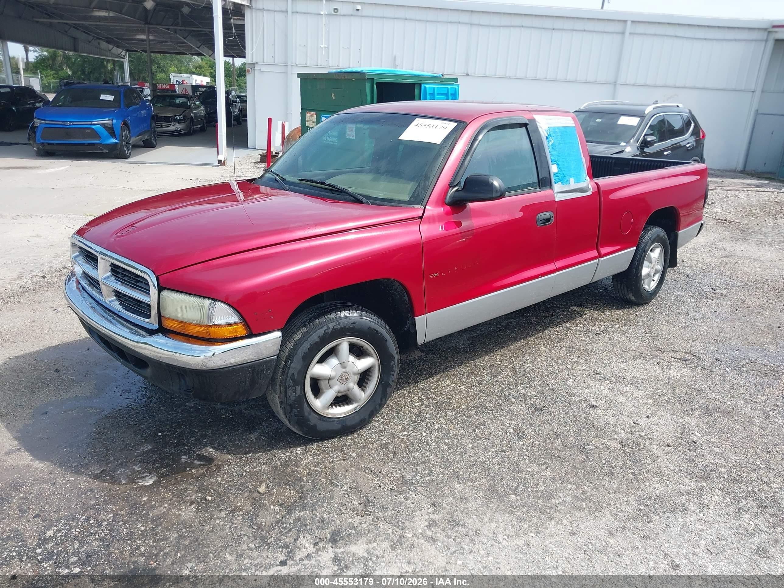 1998 Dodge Dakota Slt/sport Красный vin: 1B7GL22X0WS535922
