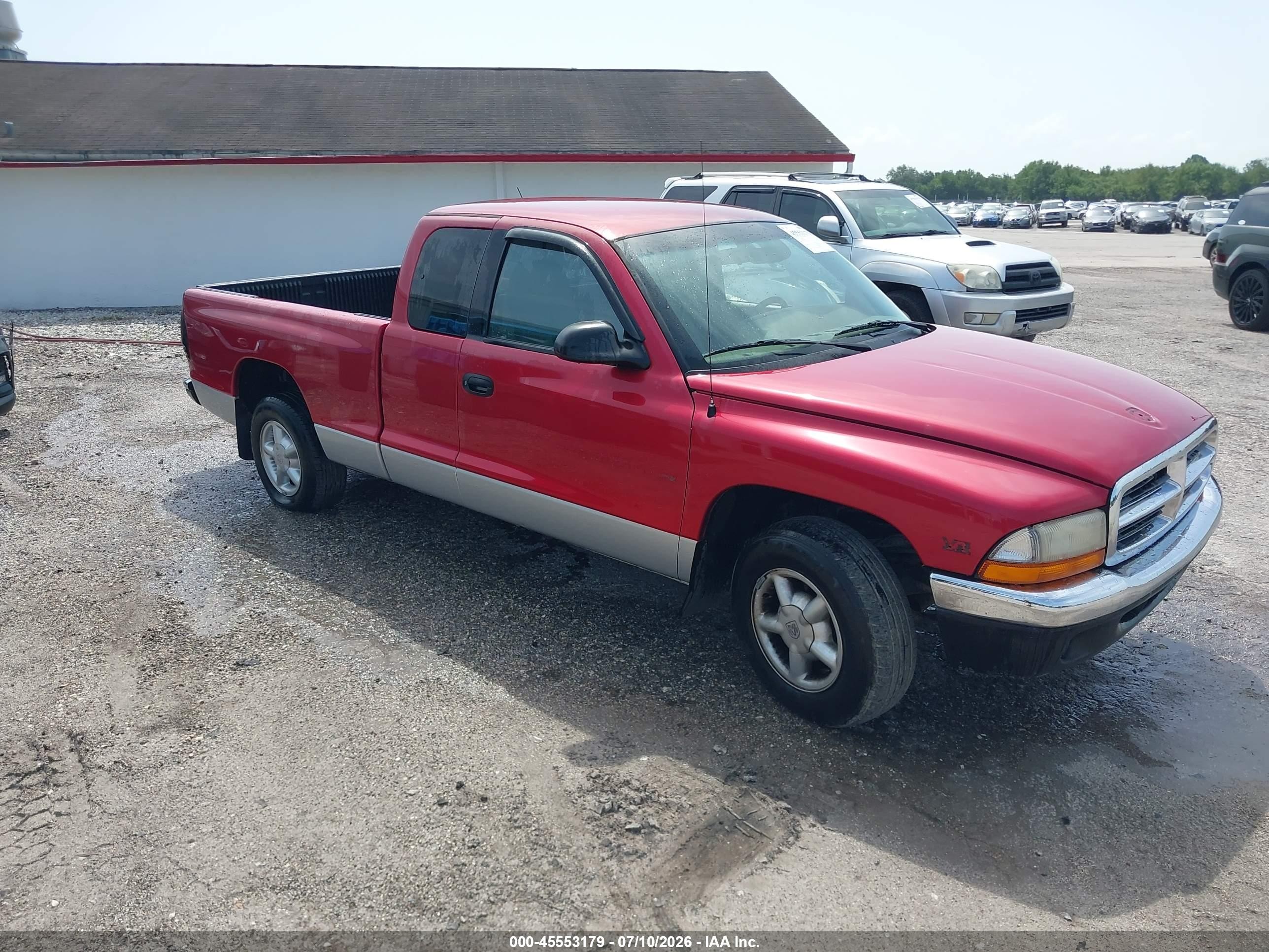 1998 Dodge Dakota Slt/sport Red vin: 1B7GL22X0WS535922