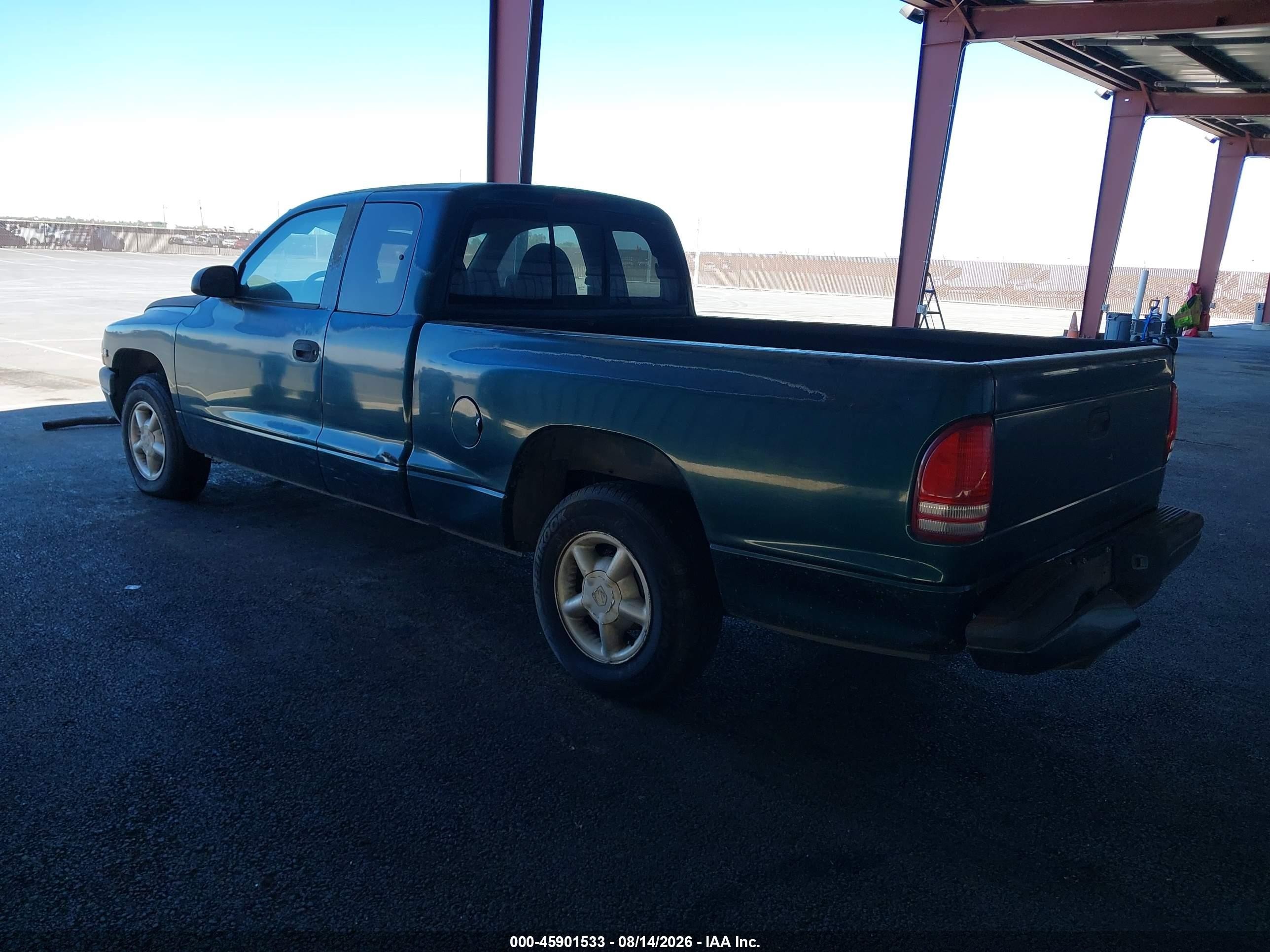 1998 Dodge Dakota Slt/sport Зеленый vin: 1B7GL22X0WS547245