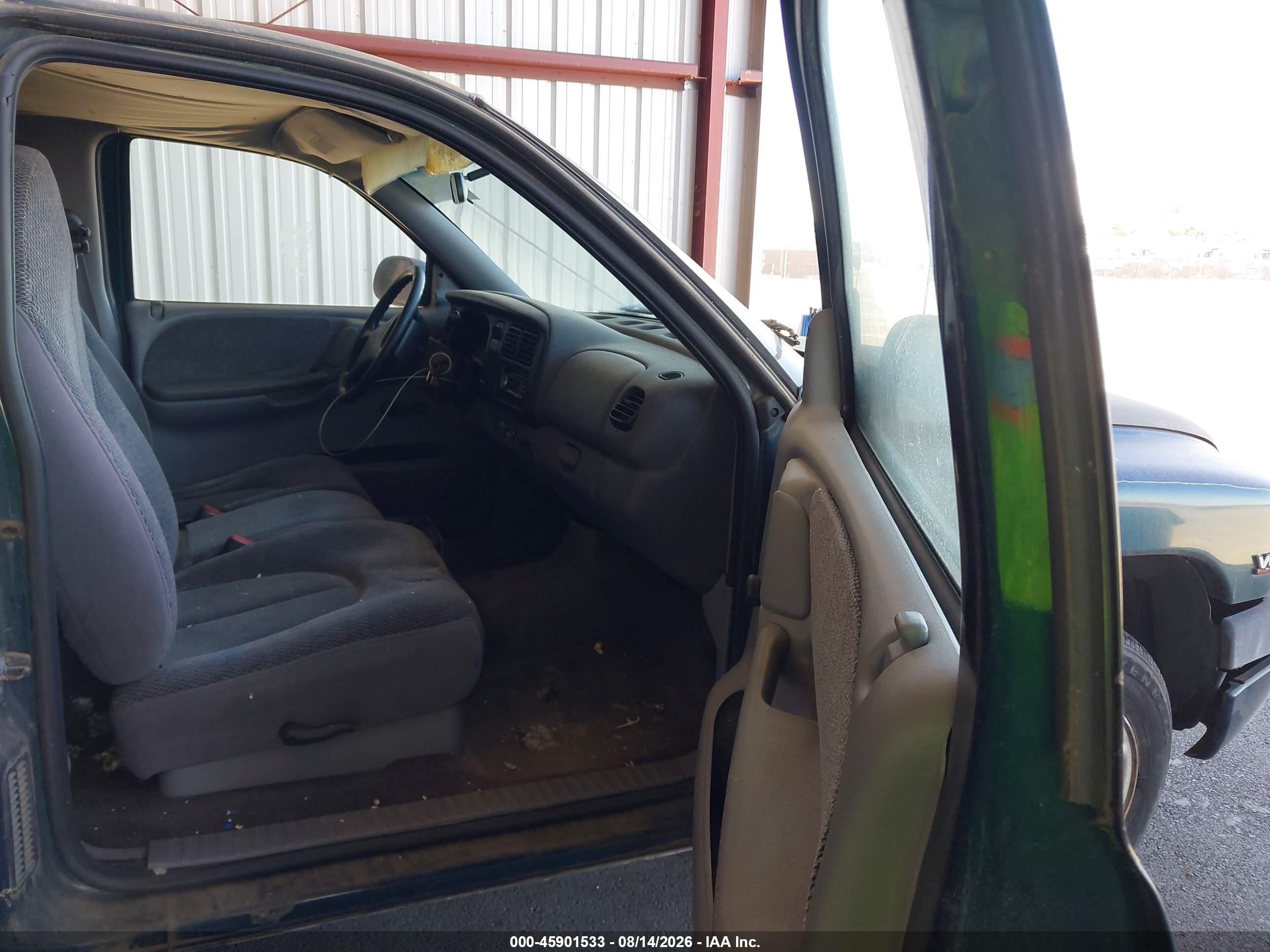 1998 Dodge Dakota Slt/sport Зеленый vin: 1B7GL22X0WS547245
