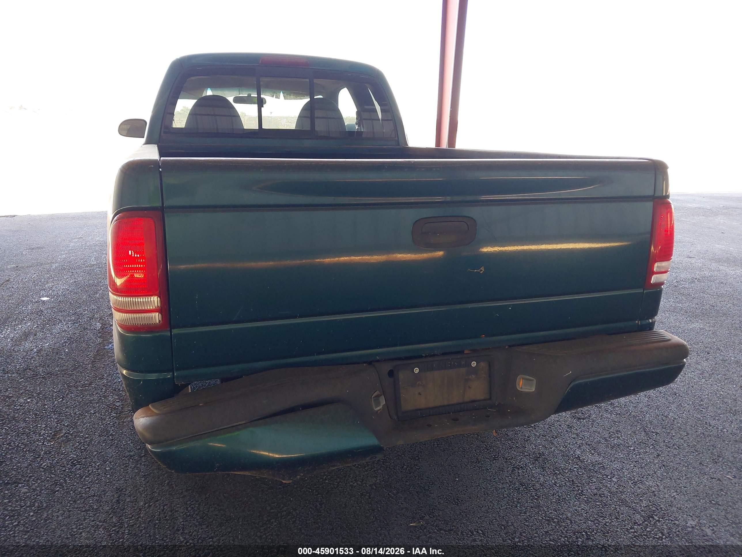 1998 Dodge Dakota Slt/sport Зеленый vin: 1B7GL22X0WS547245