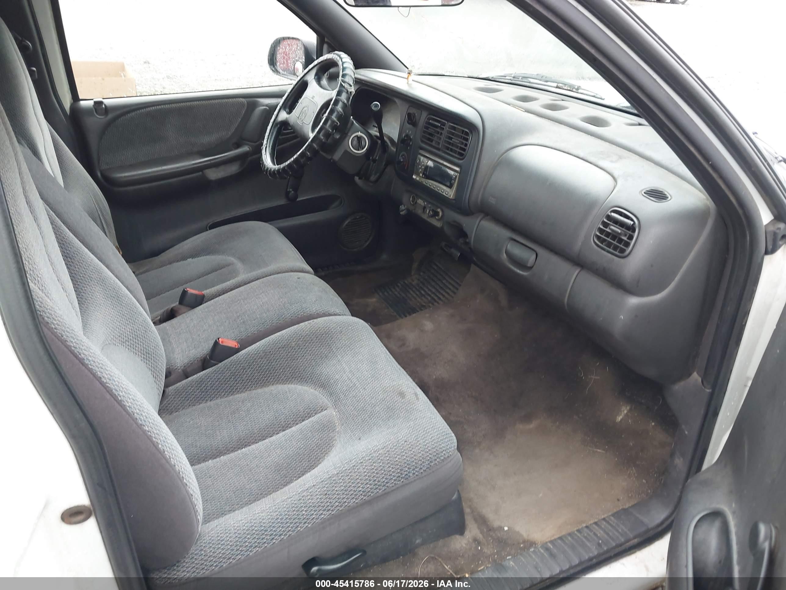 1999 Dodge Dakota Slt/sport White vin: 1B7GL22X0XS251949