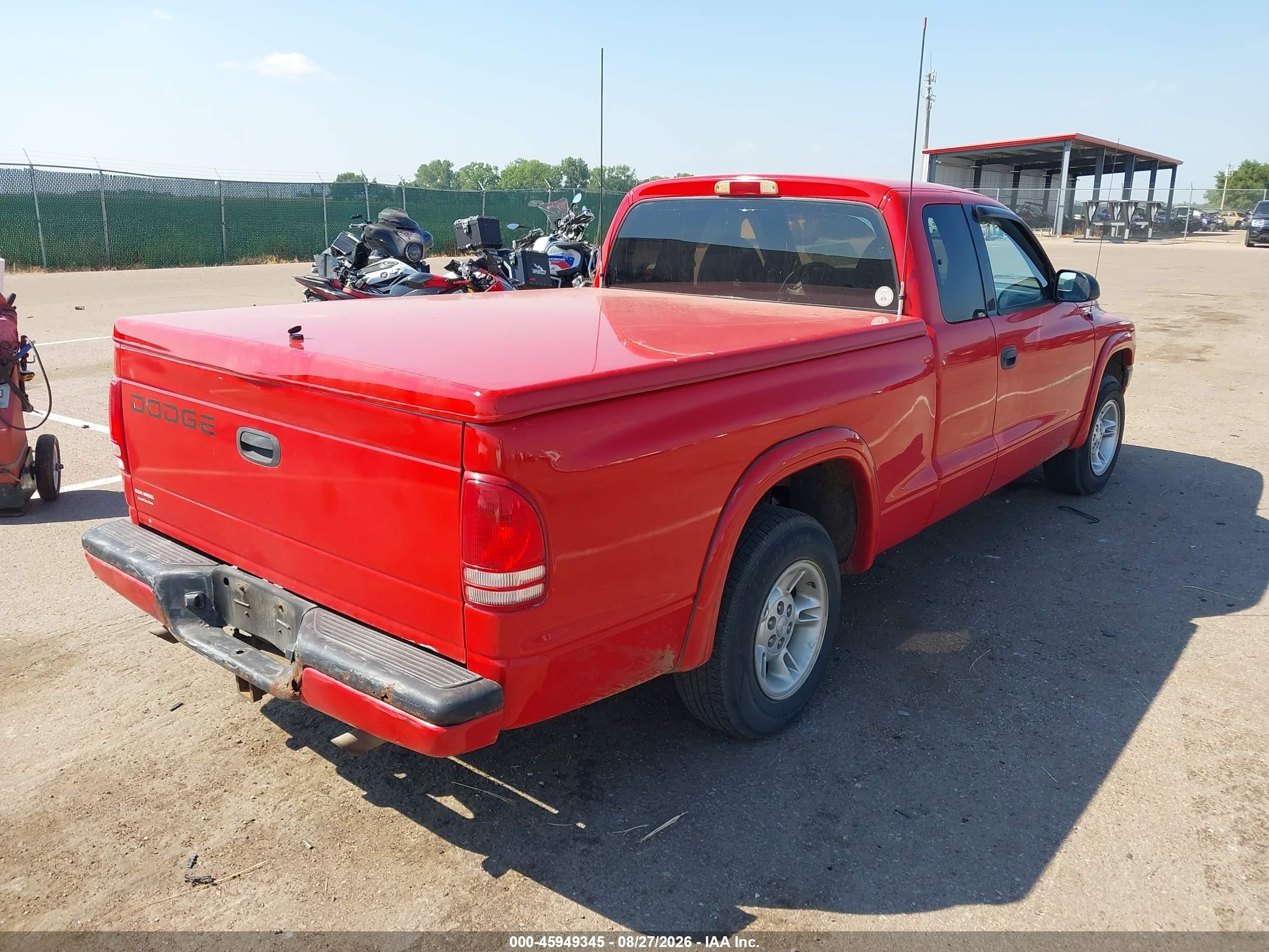 1999 Dodge Dakota Slt/sport Red vin: 1B7GL22X1XS257078