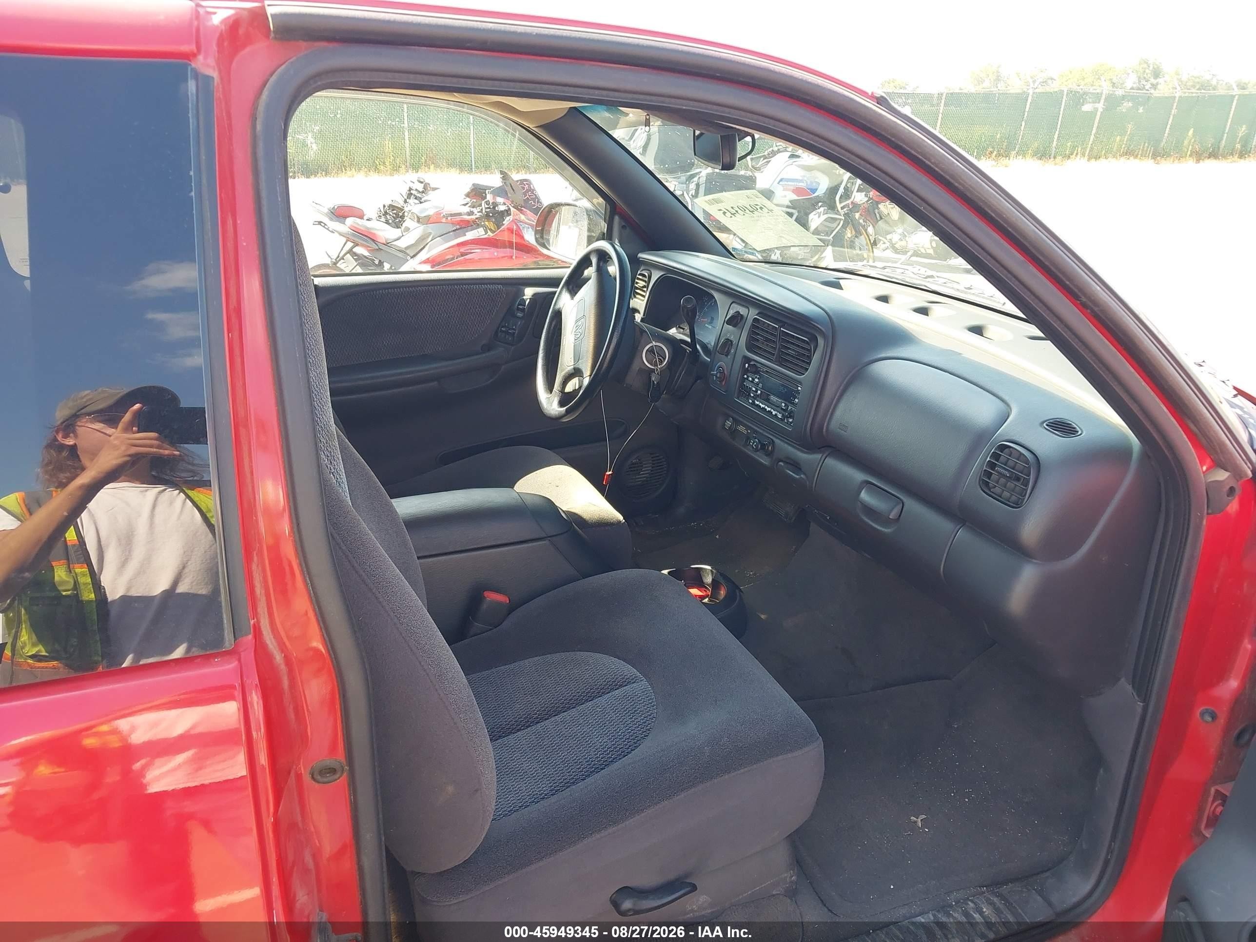 1999 Dodge Dakota Slt/sport Red vin: 1B7GL22X1XS257078