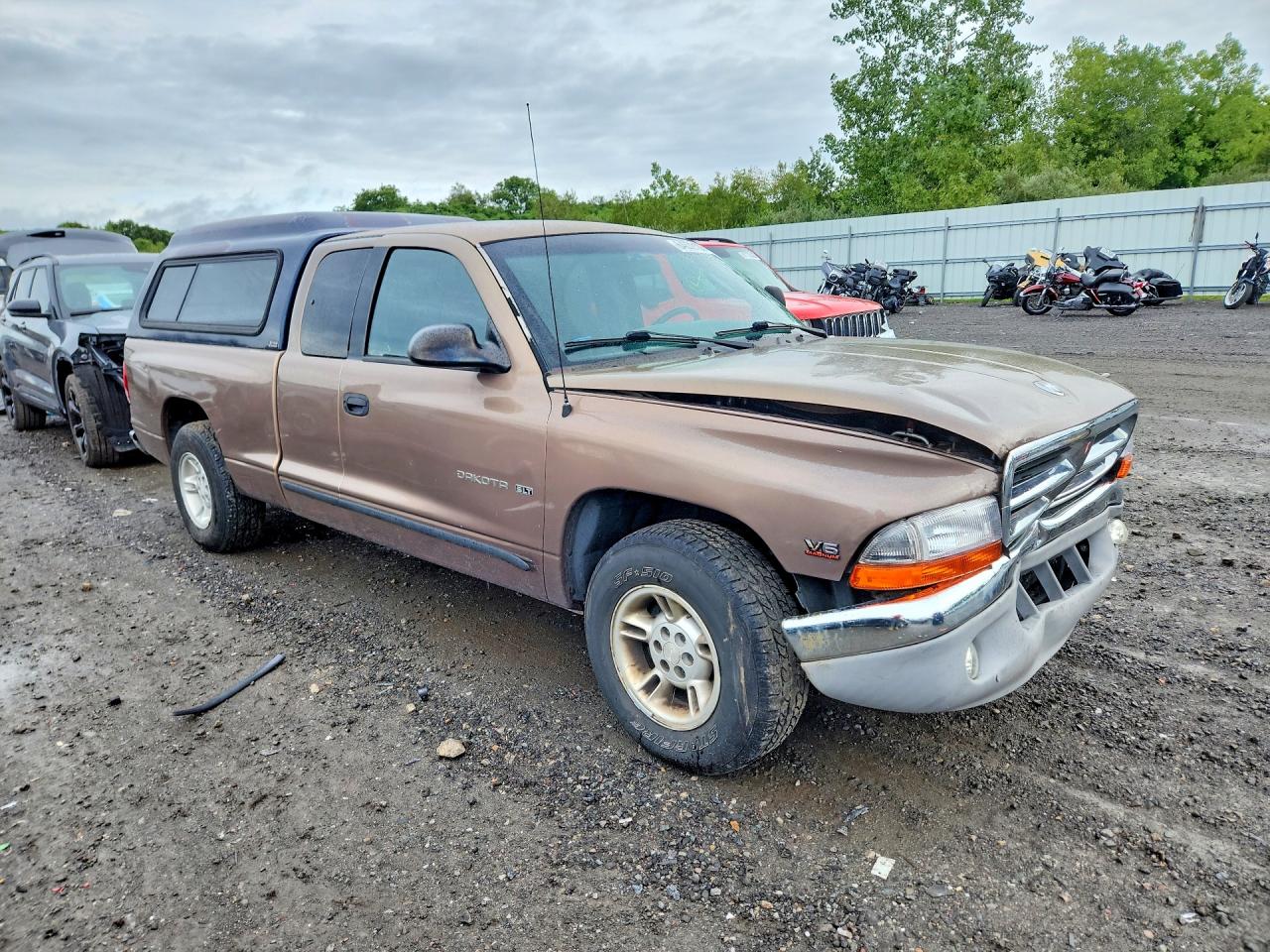 2000 Dodge Dakota Beige vin: 1B7GL22X1YS703361