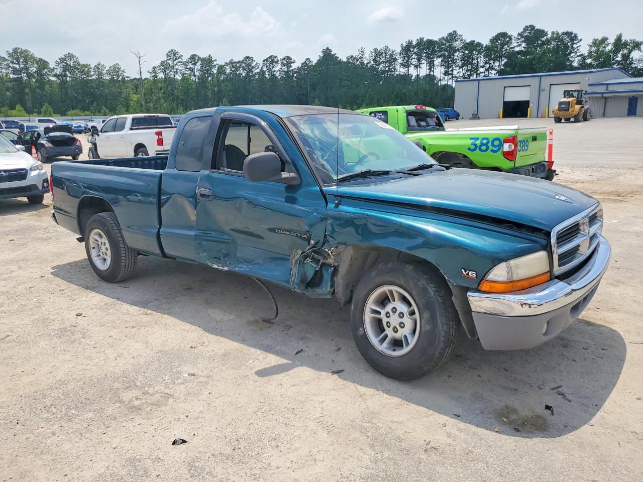1999 Dodge Dakota Зеленый vin: 1B7GL22X2XS145826