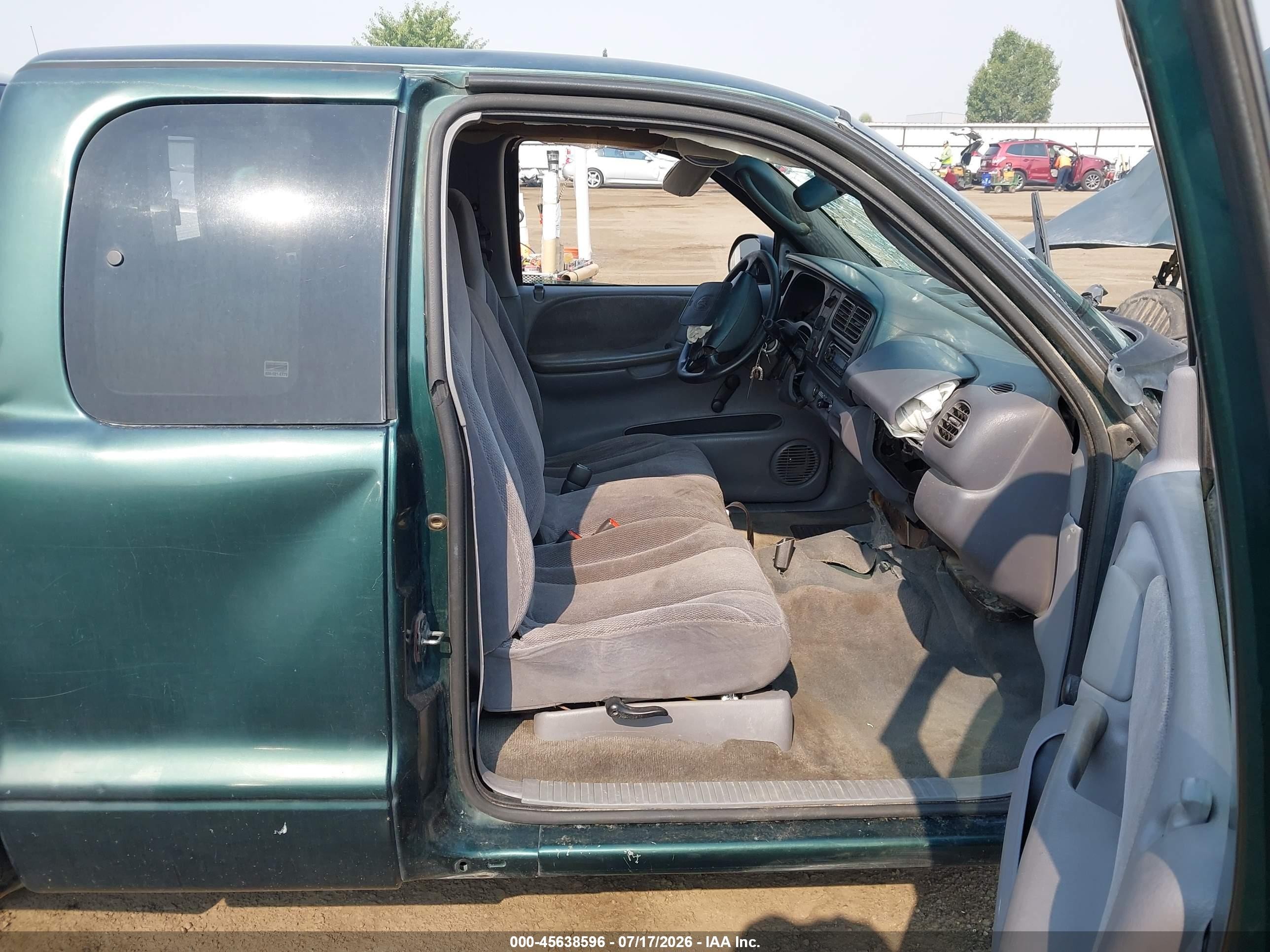 2000 Dodge Dakota Slt/sport Green vin: 1B7GL22X2YS545855