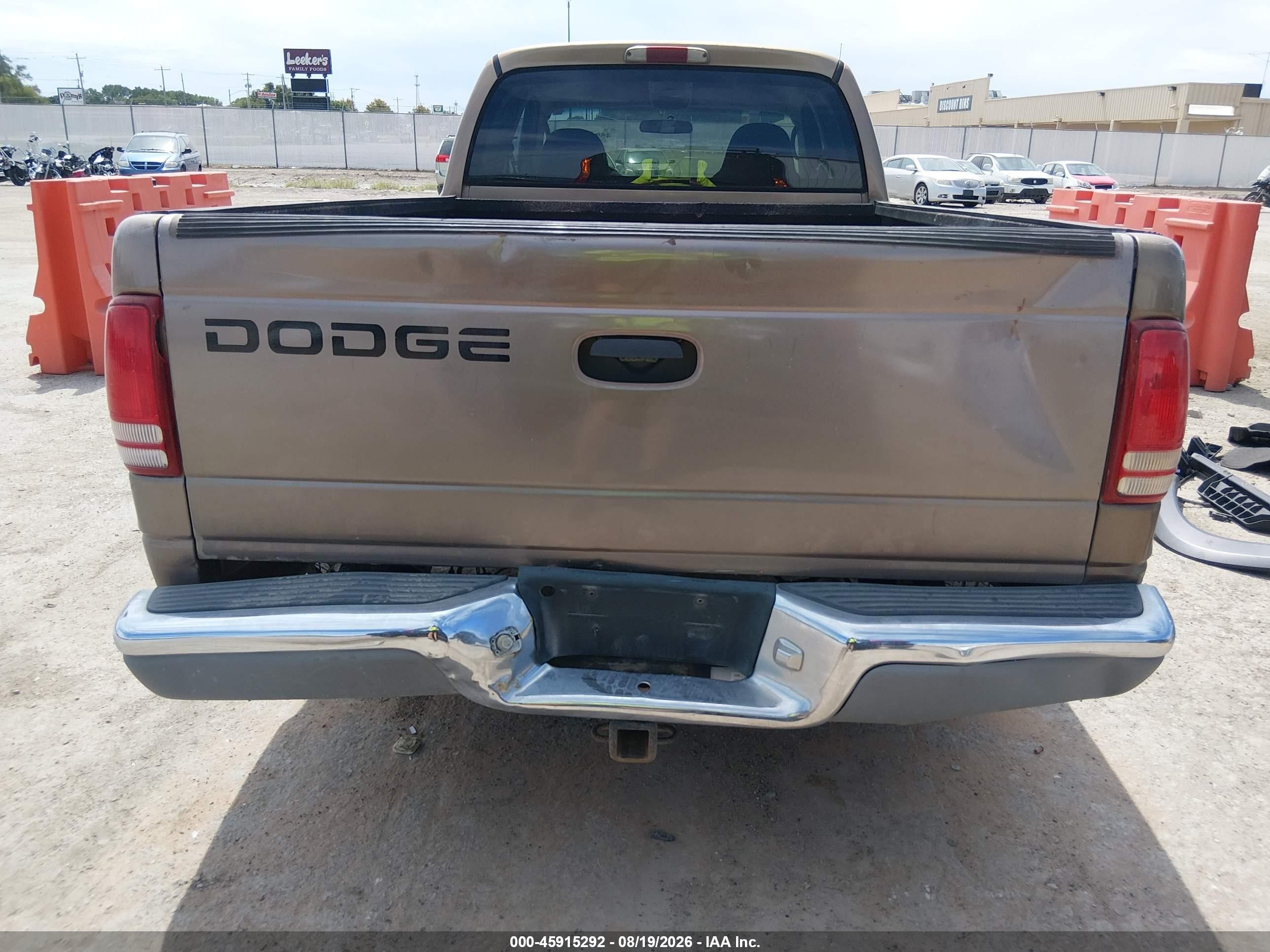 2001 Dodge Dakota Slt/sport Brown vin: 1B7GL22X31S131795