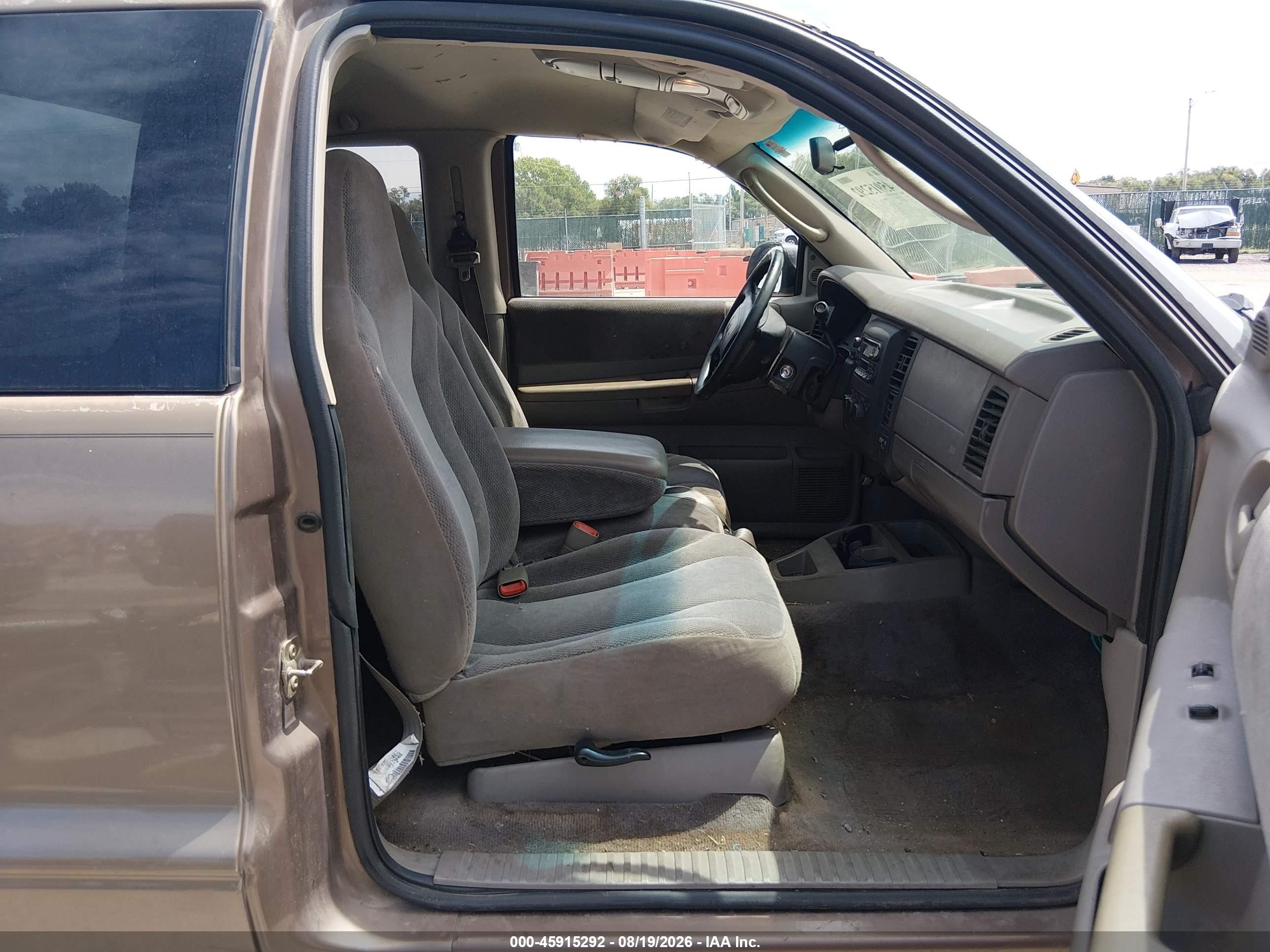 2001 Dodge Dakota Slt/sport Brown vin: 1B7GL22X31S131795