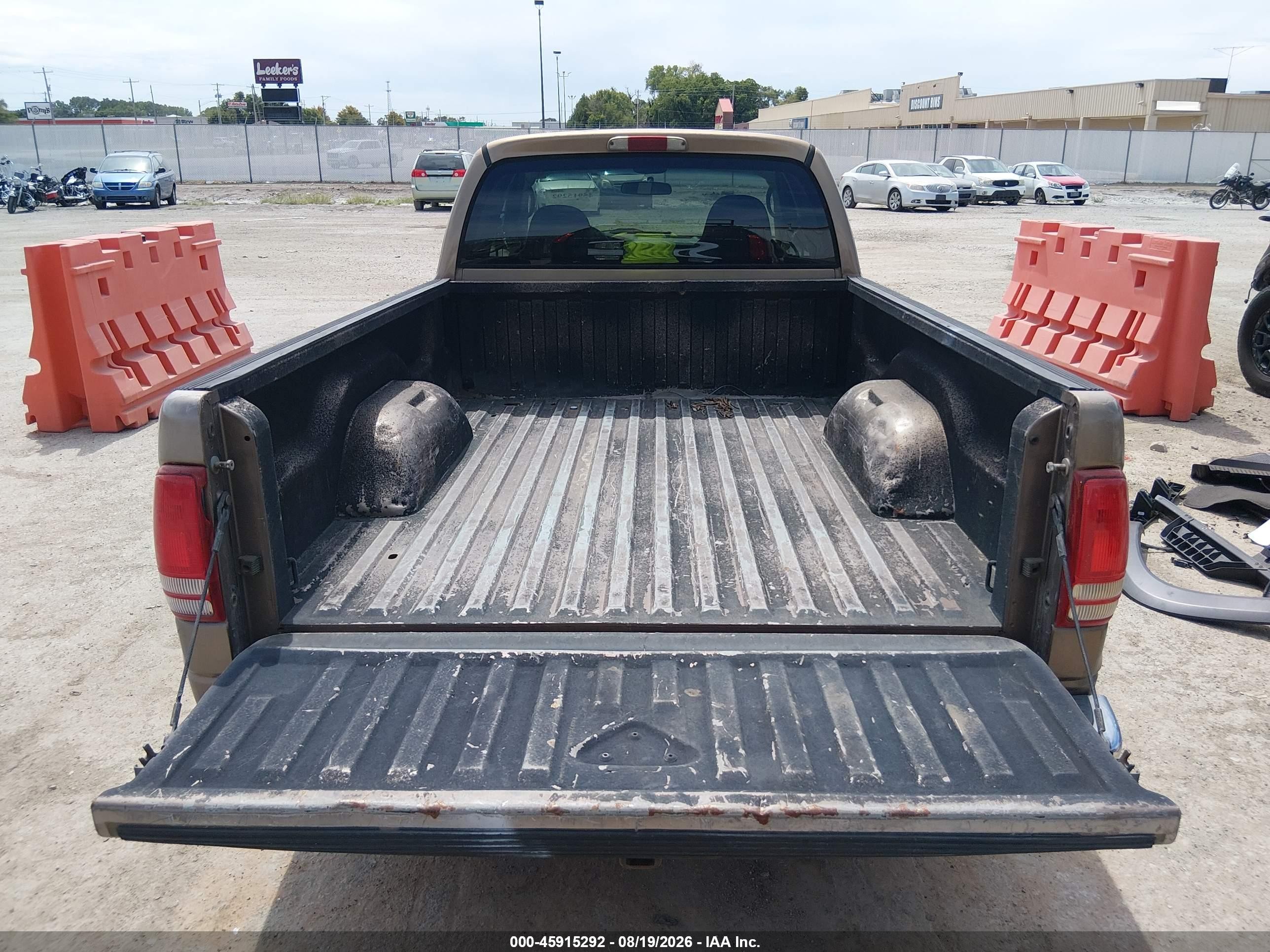 2001 Dodge Dakota Slt/sport Brown vin: 1B7GL22X31S131795