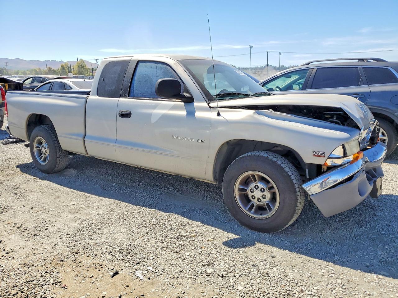 2000 Dodge Dakota Slt Silver vin: 1B7GL22X3YS637282