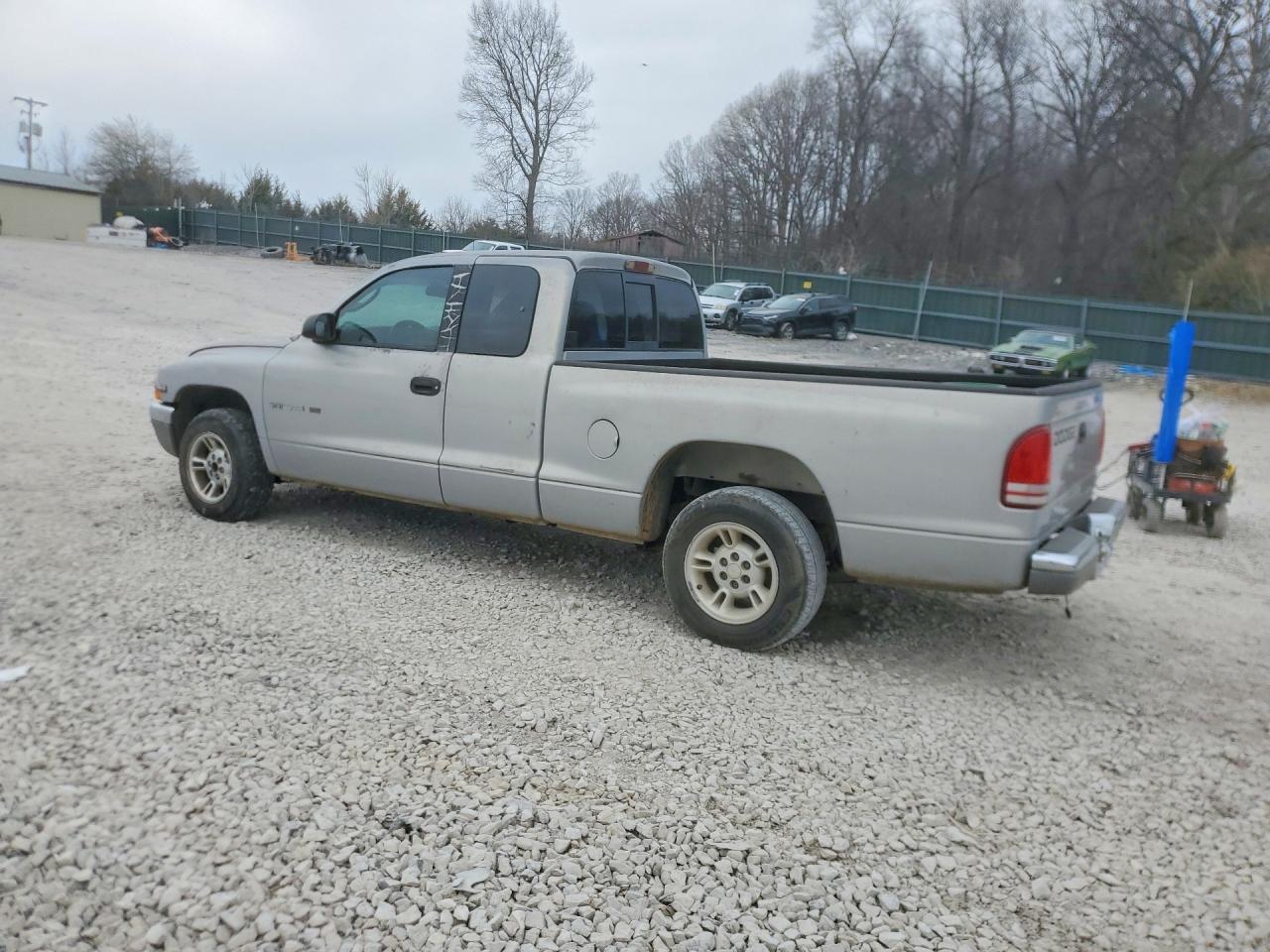 2000 Dodge Dakota Silver vin: 1B7GL22X4YS553407