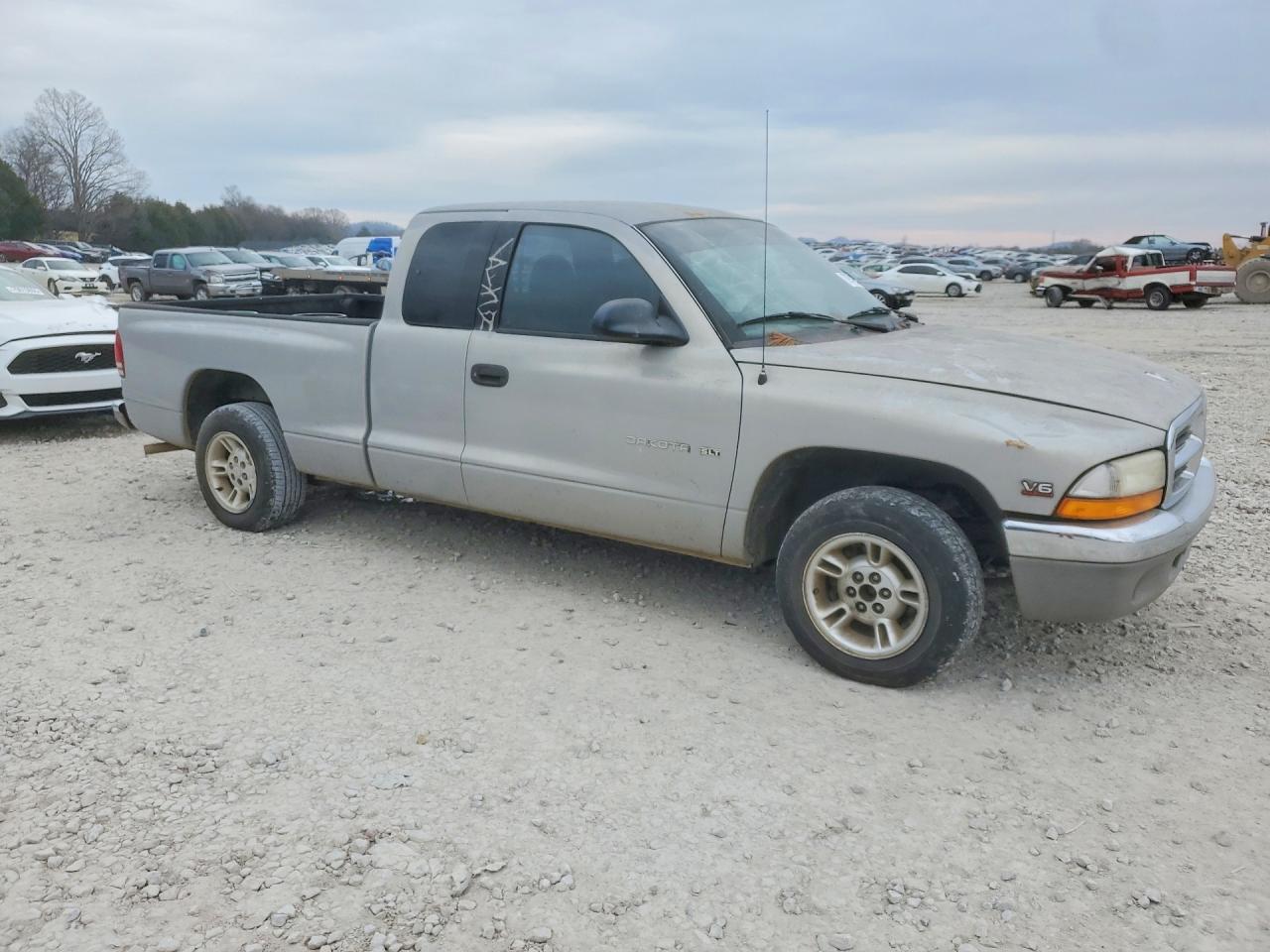 2000 Dodge Dakota Silver vin: 1B7GL22X4YS553407
