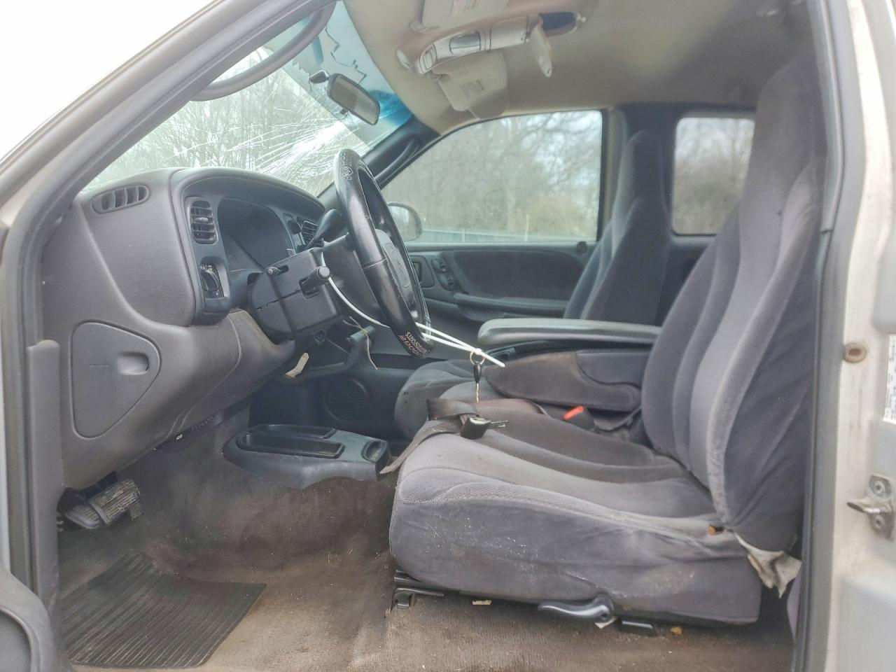 2000 Dodge Dakota Silver vin: 1B7GL22X4YS553407