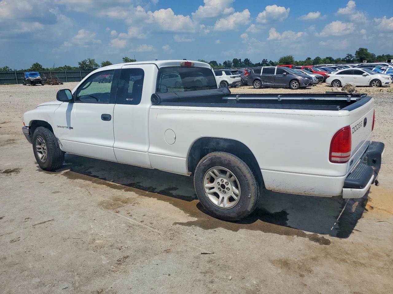 2001 Dodge Dakota White vin: 1B7GL22X51S172851
