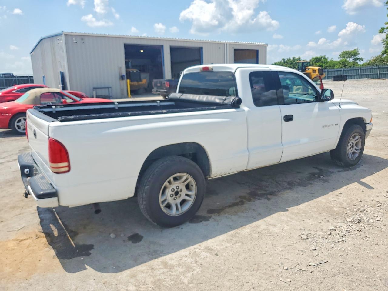 2001 Dodge Dakota White vin: 1B7GL22X51S172851
