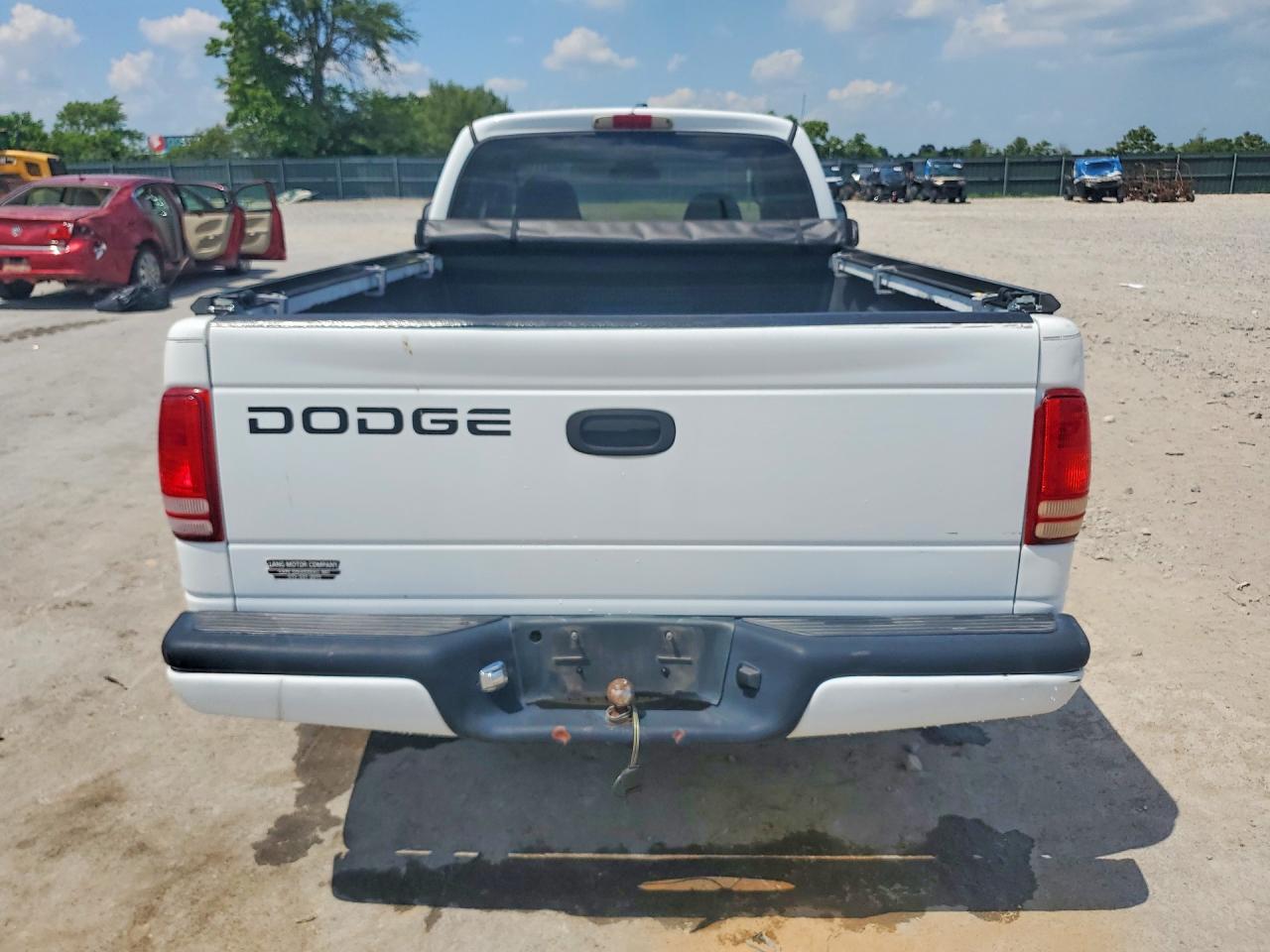 2001 Dodge Dakota White vin: 1B7GL22X51S172851