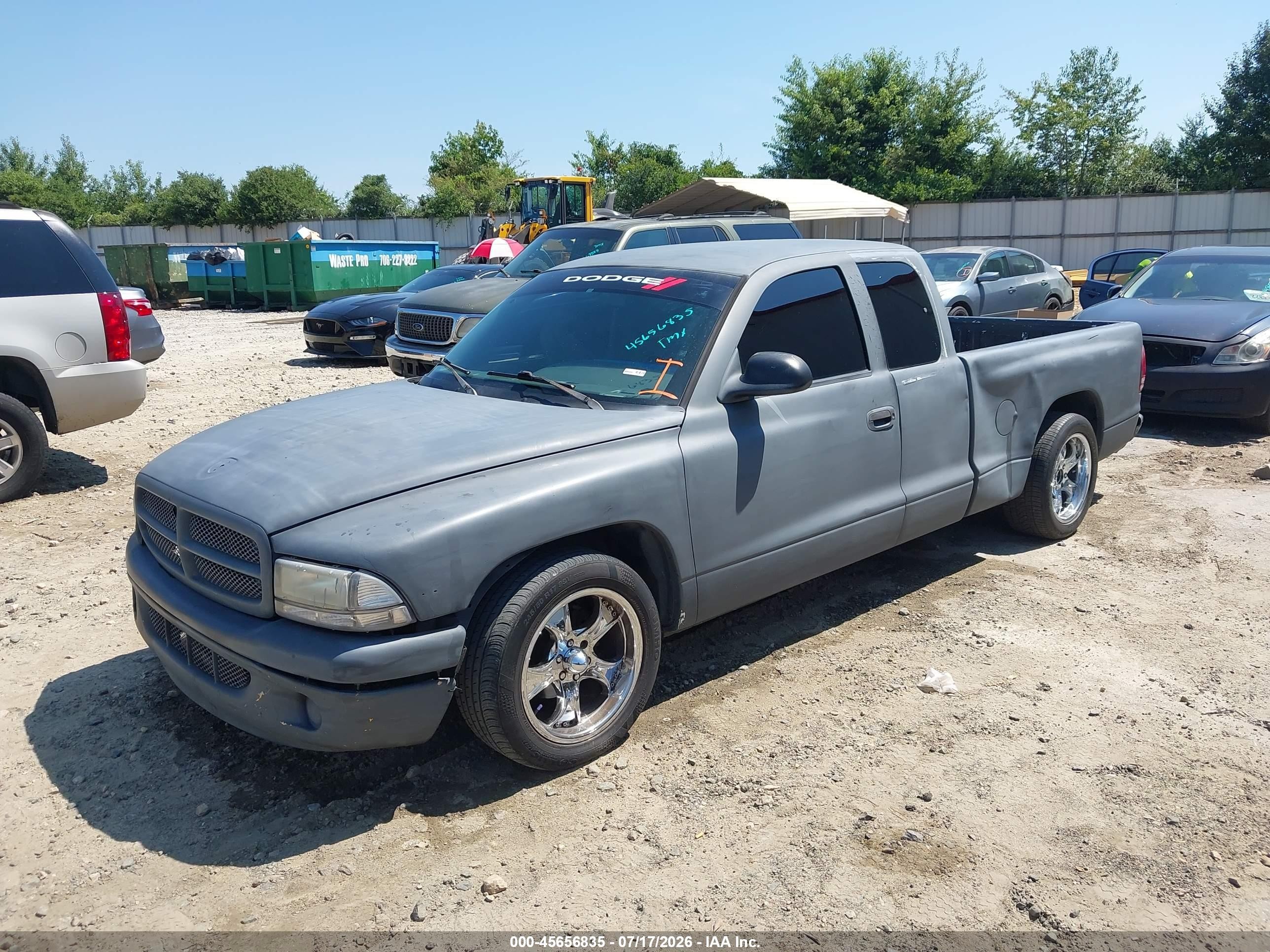 1999 Dodge Dakota Slt/sport Gray vin: 1B7GL22X5XS179856