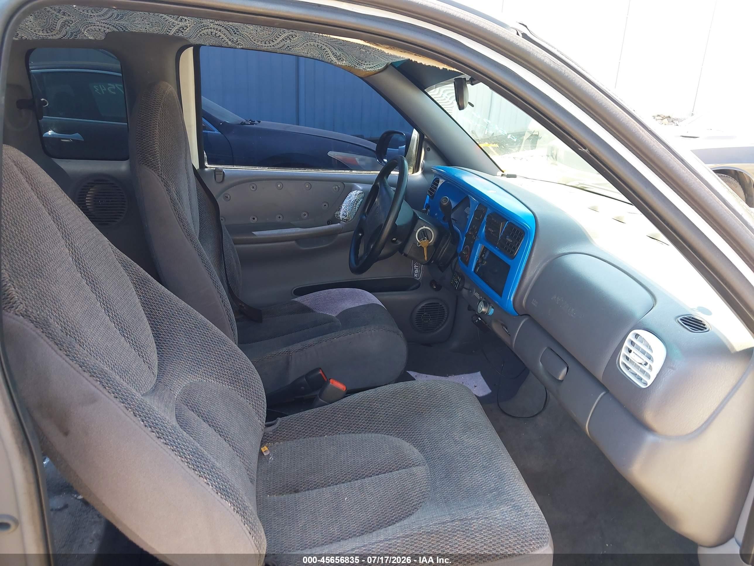 1999 Dodge Dakota Slt/sport Gray vin: 1B7GL22X5XS179856